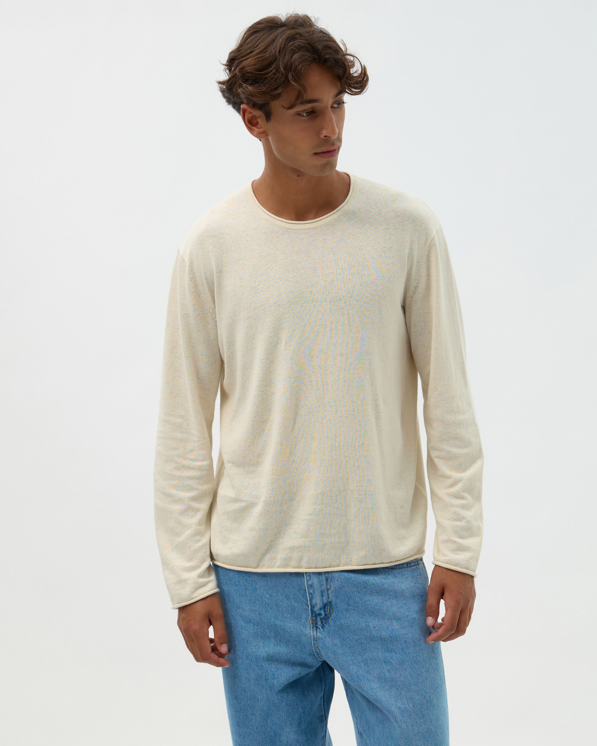 Easy Linen Blend LS Tee