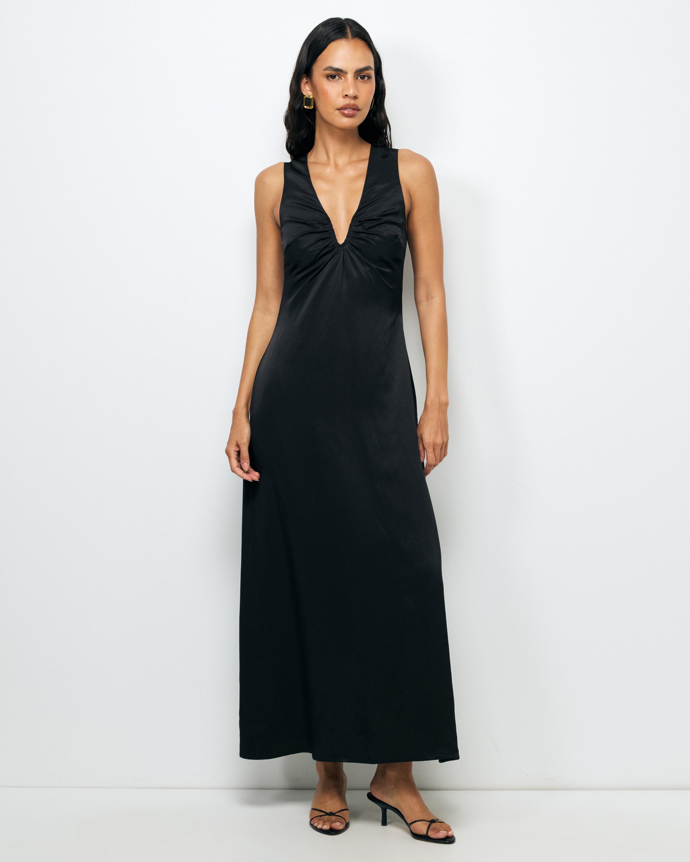Soma U-Neckline Midi Dress