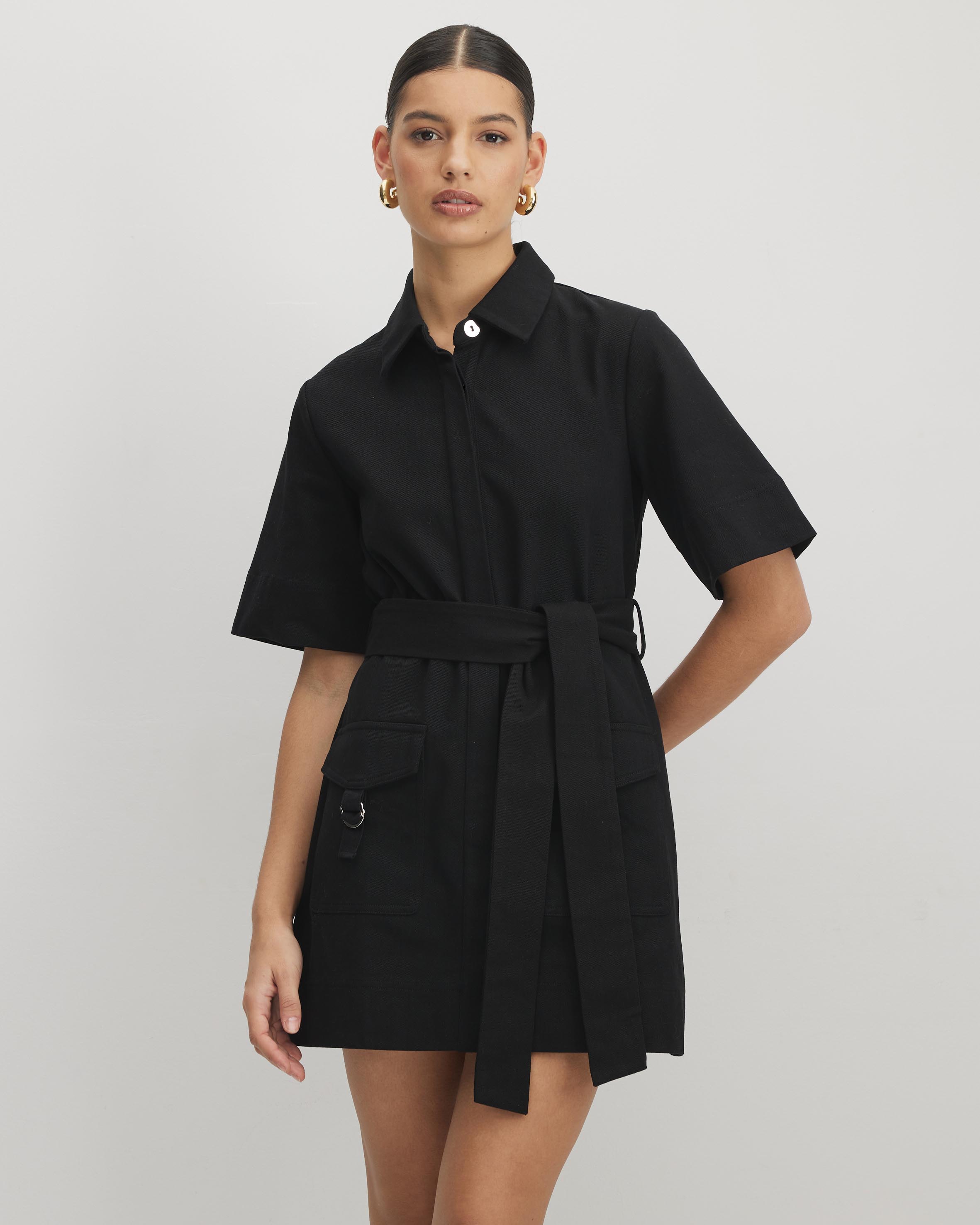 Aspen Organic Cotton Mini Dress