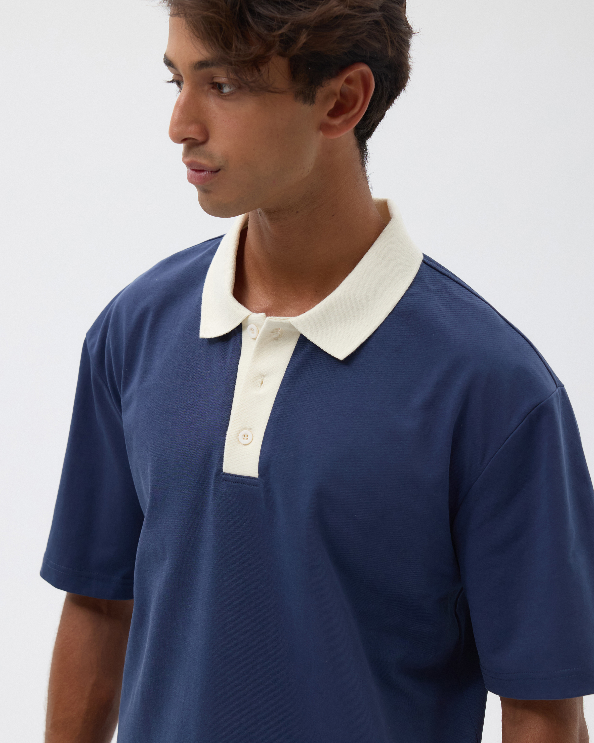 Organic Cotton SS Rugby Polo