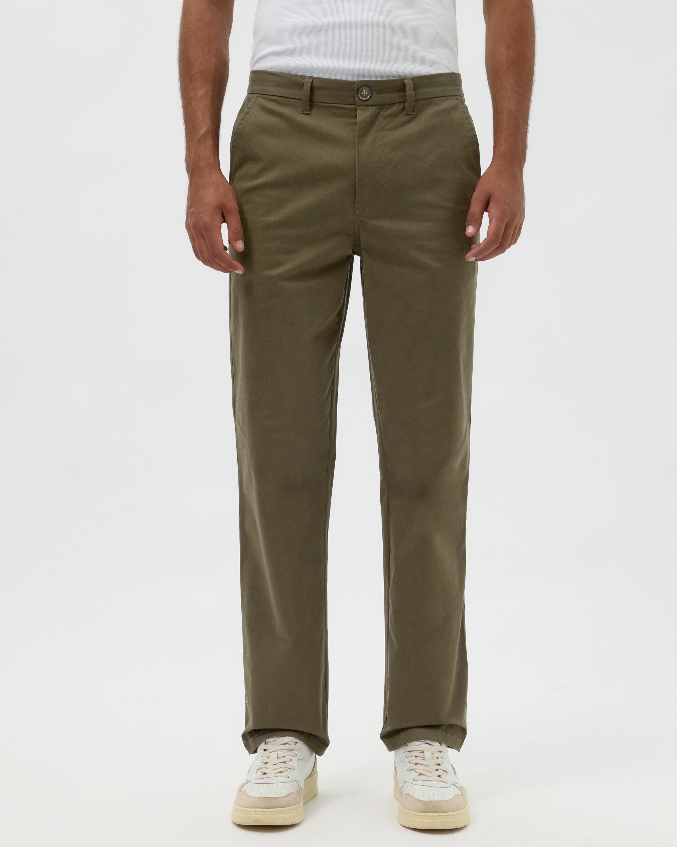 Cotton Regular Chino Pants