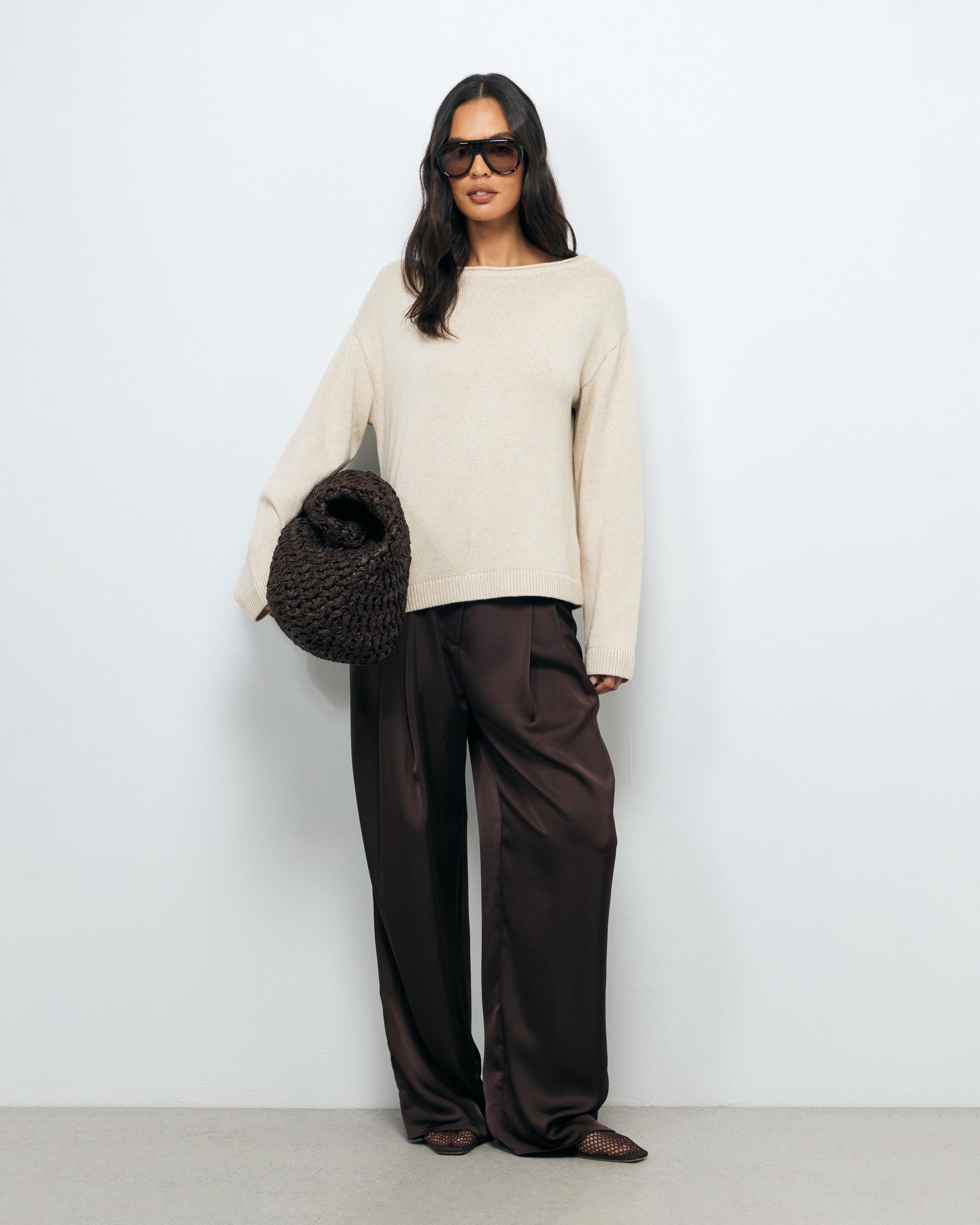 Nika Cotton Cashmere Knit Jumper