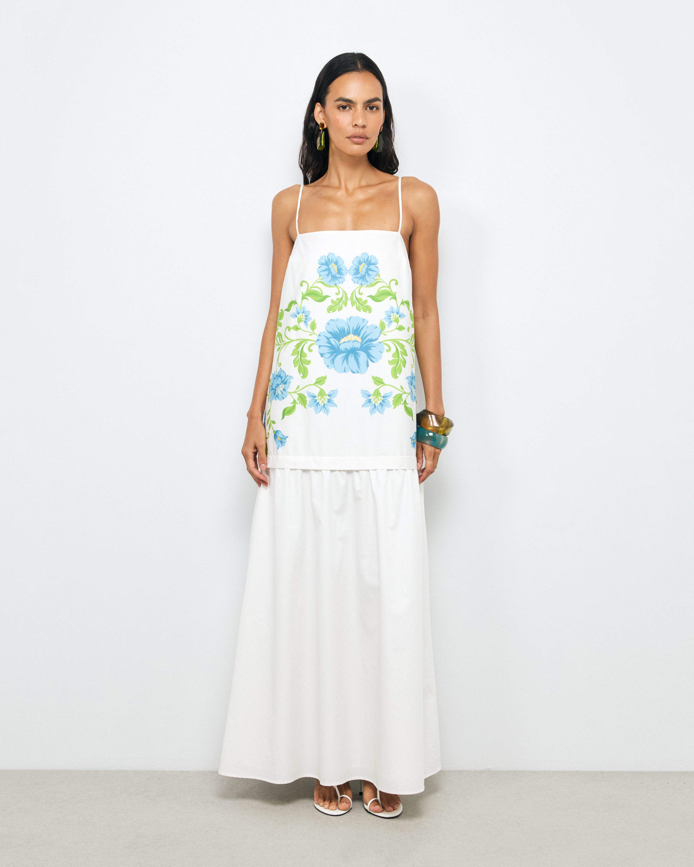 Elladia Drop Waist Maxi Dress