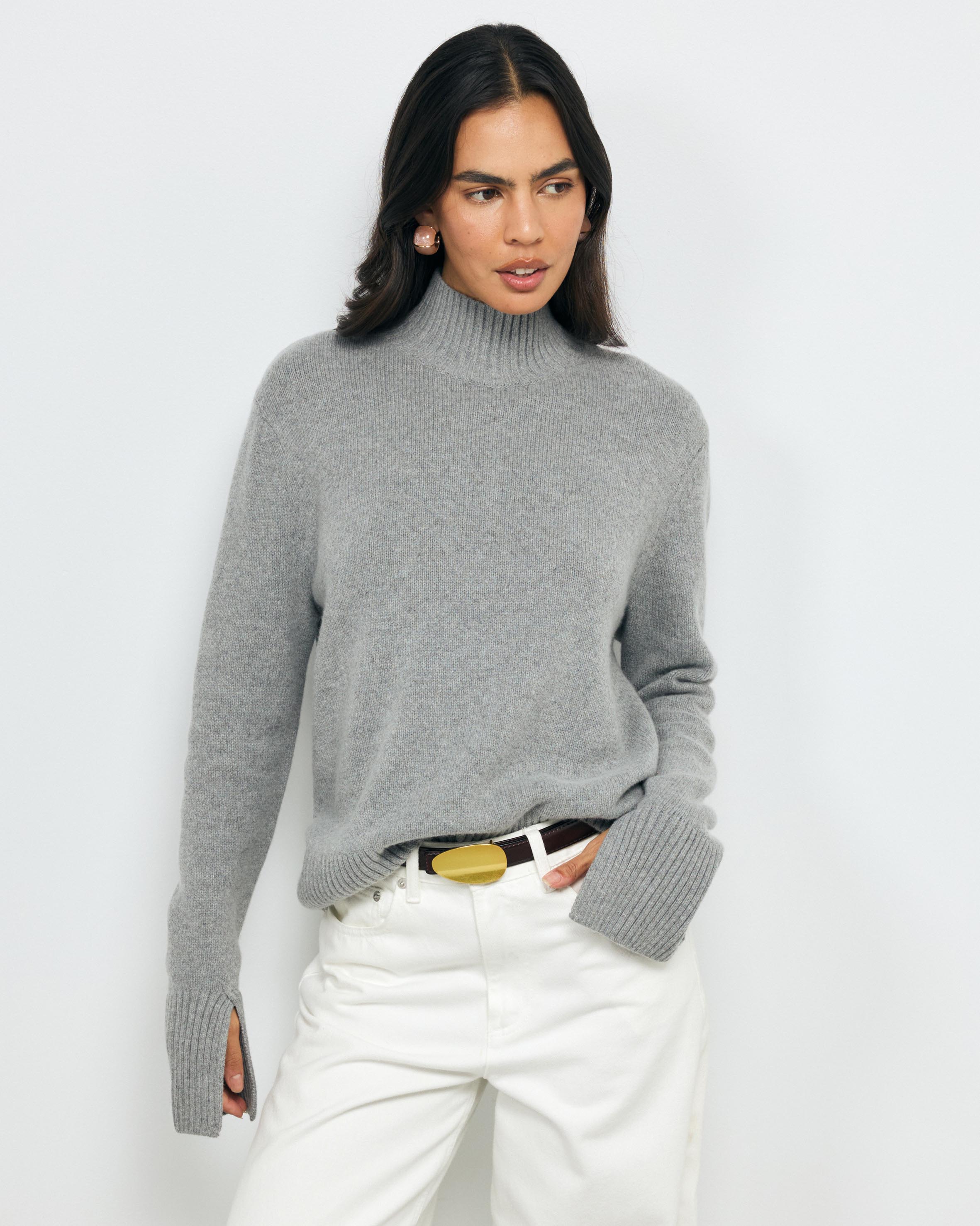Nyne Wool Funnel Neck Jumper