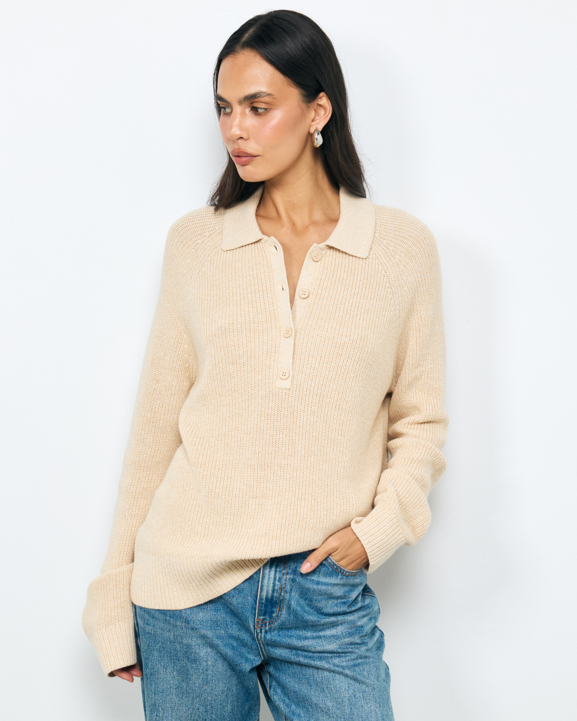 Lume Organic Cotton Knit Jumper