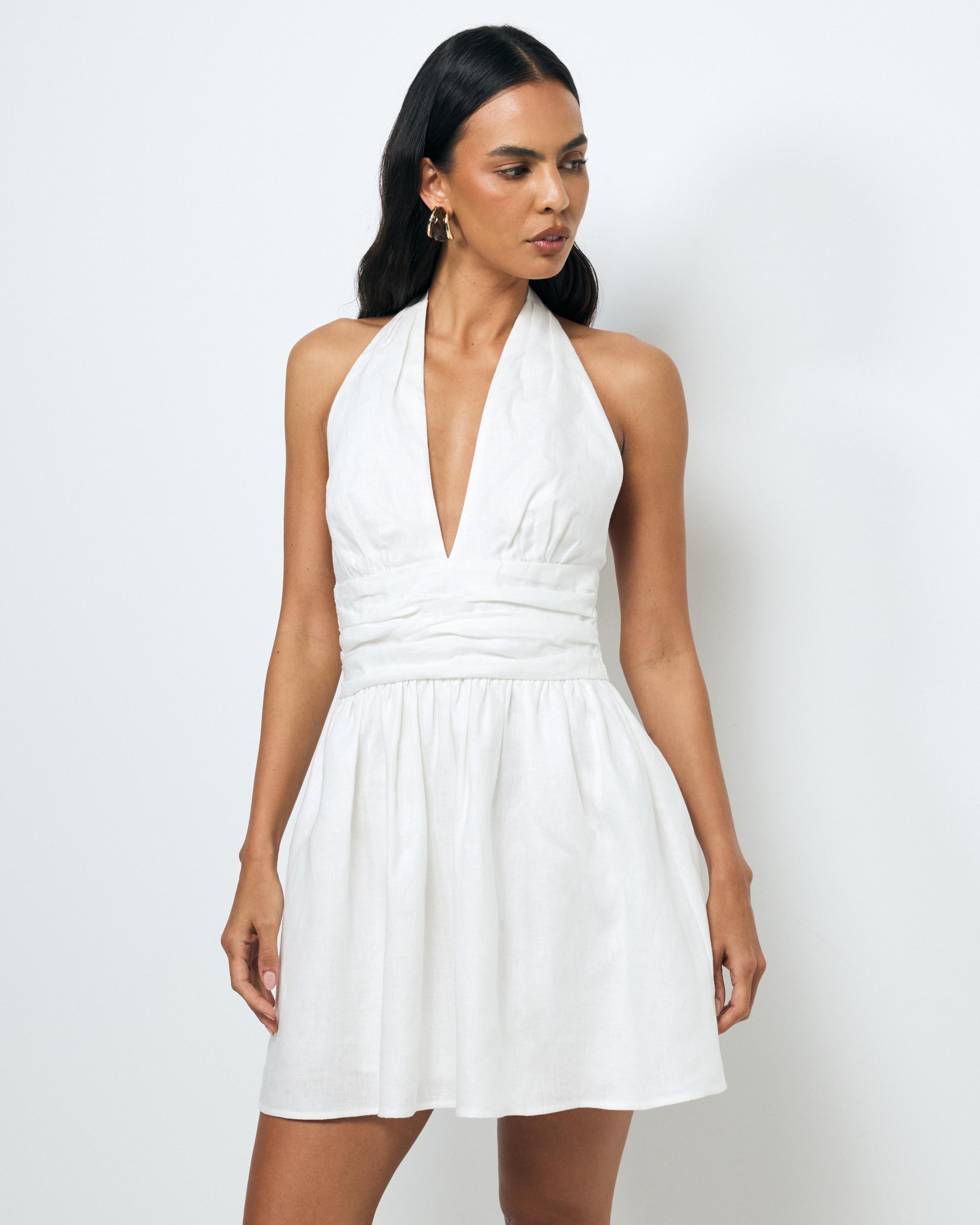 Twila Halter Mini Dress