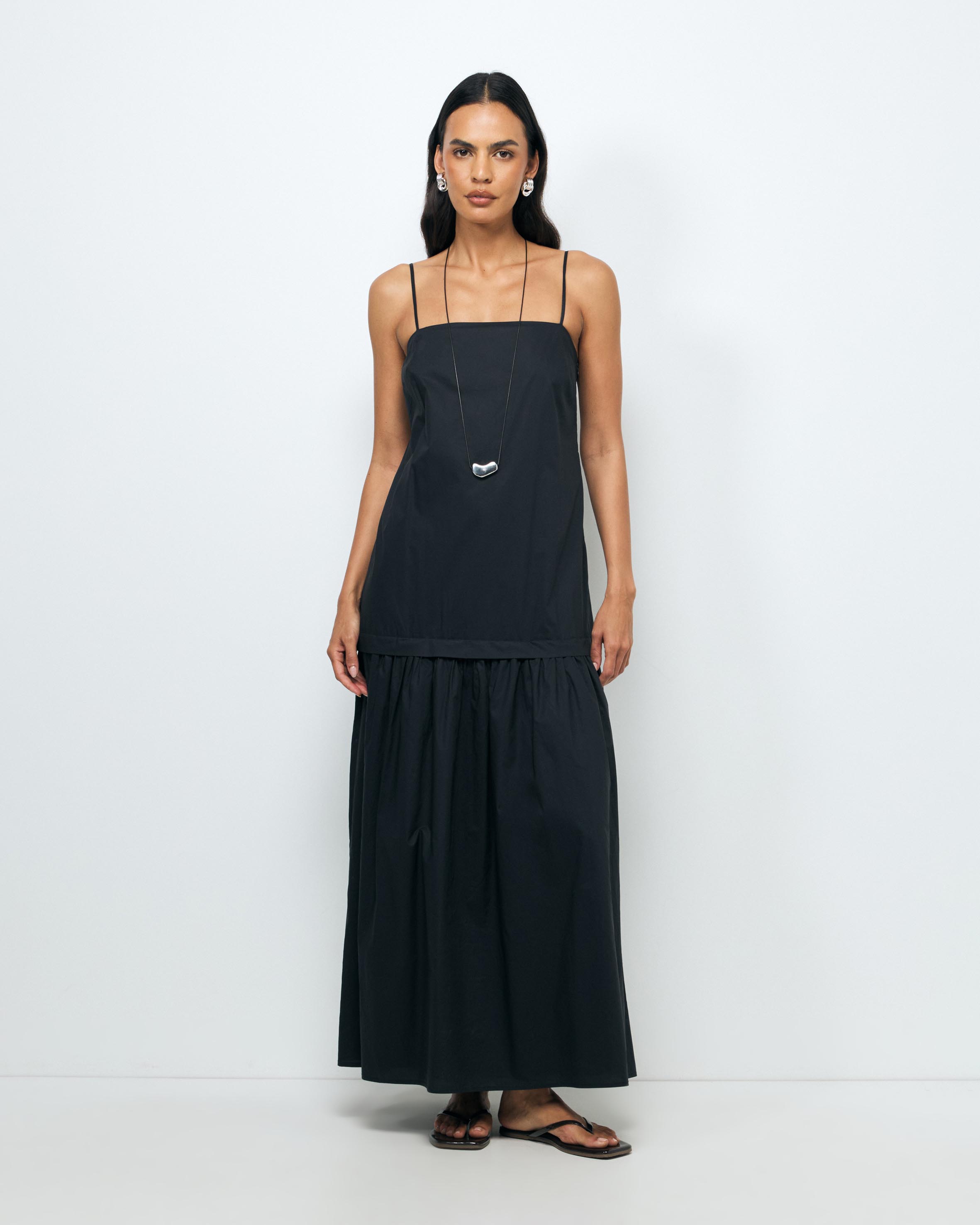 Amity Cotton Maxi Dress