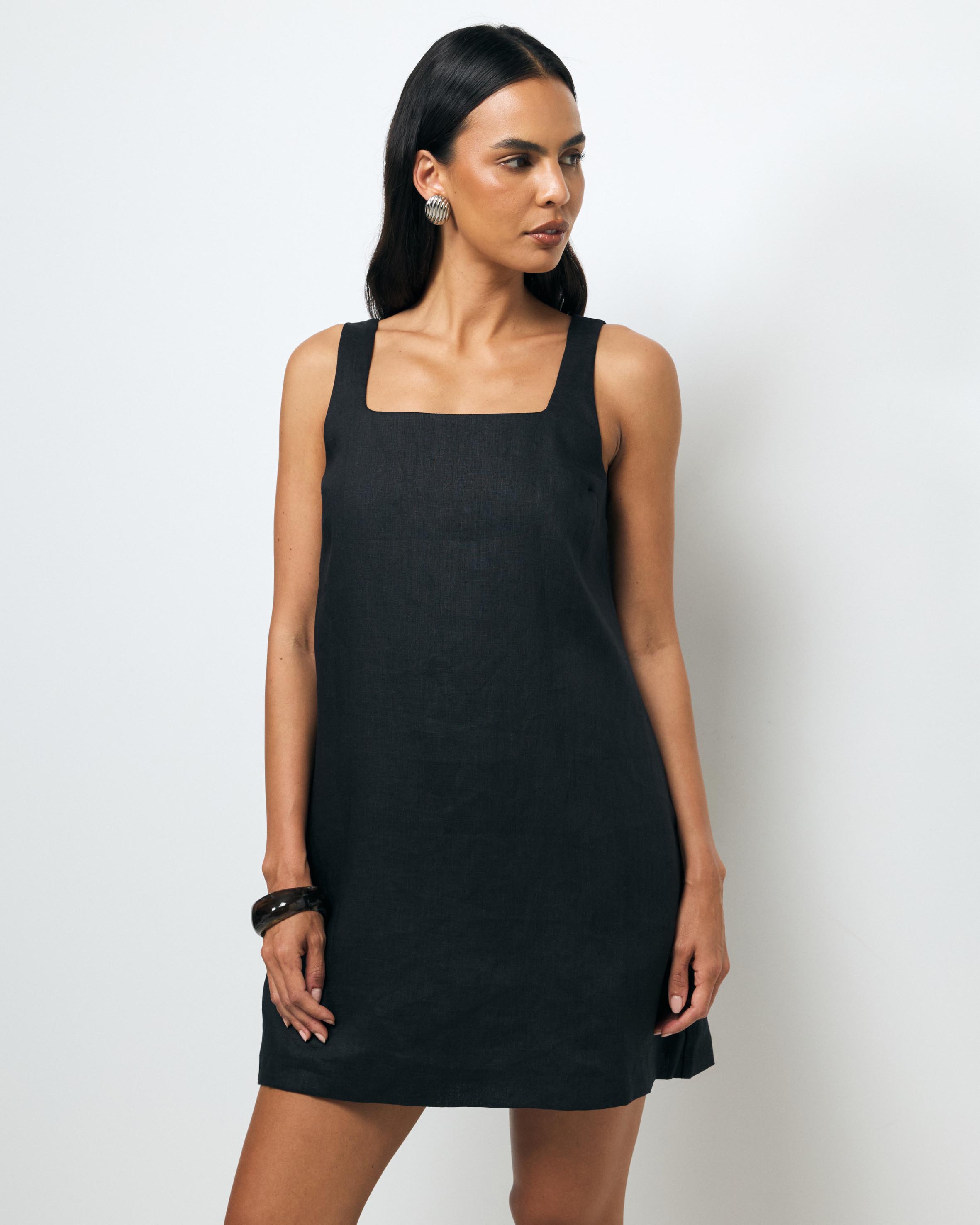 Kilah Linen Mini Dress