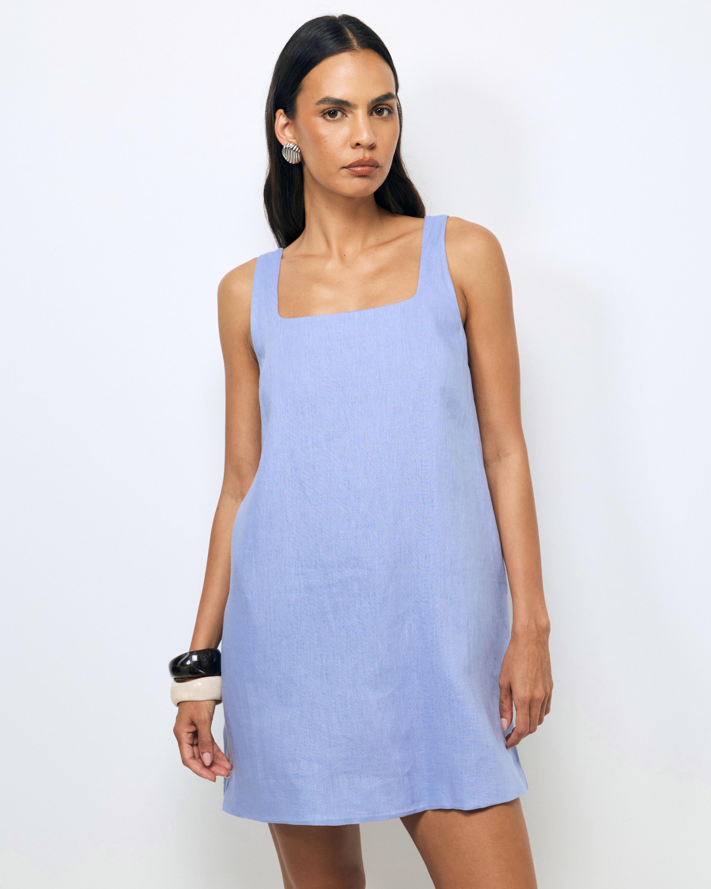 Kilah Linen Mini Dress