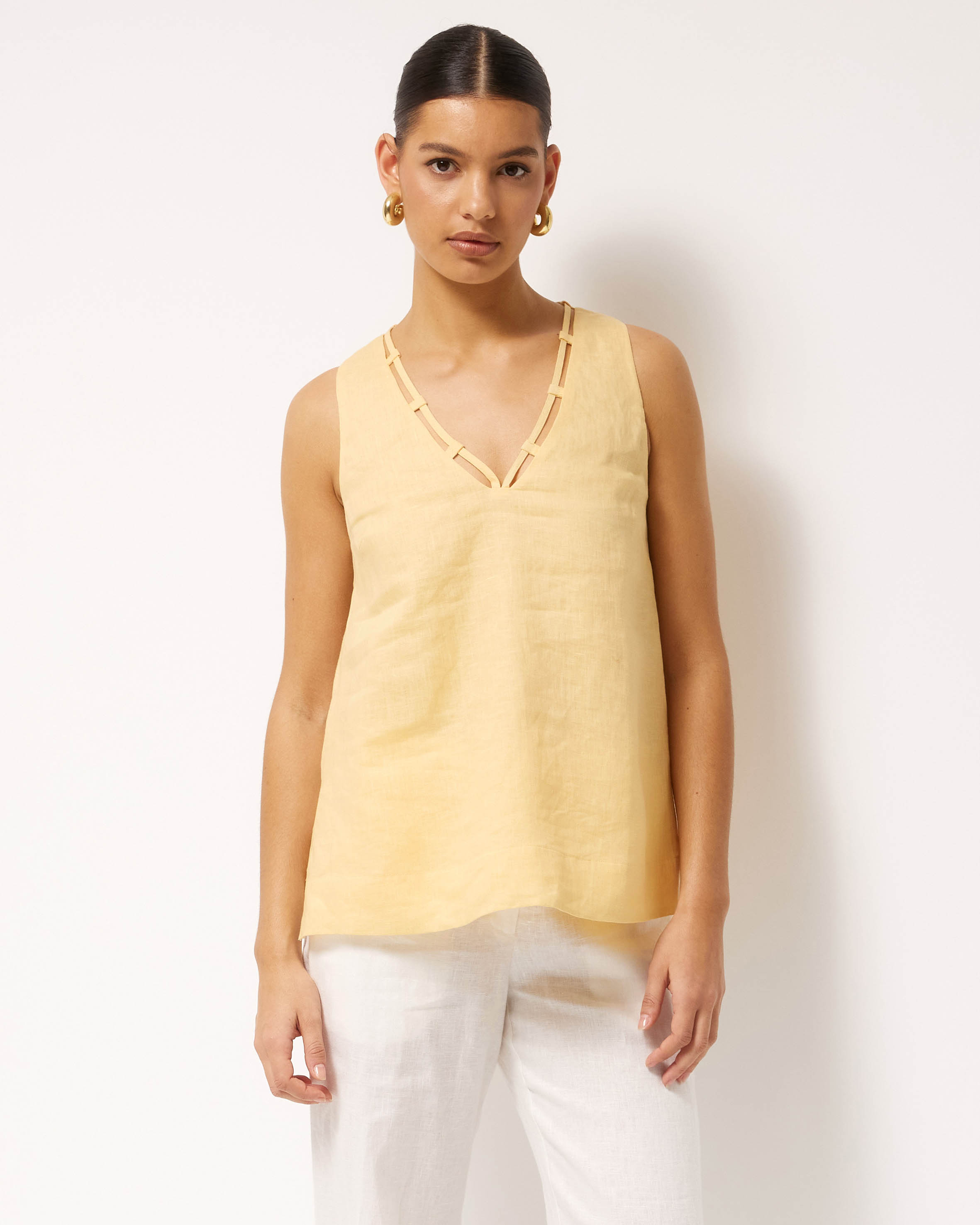 Noa Linen Top