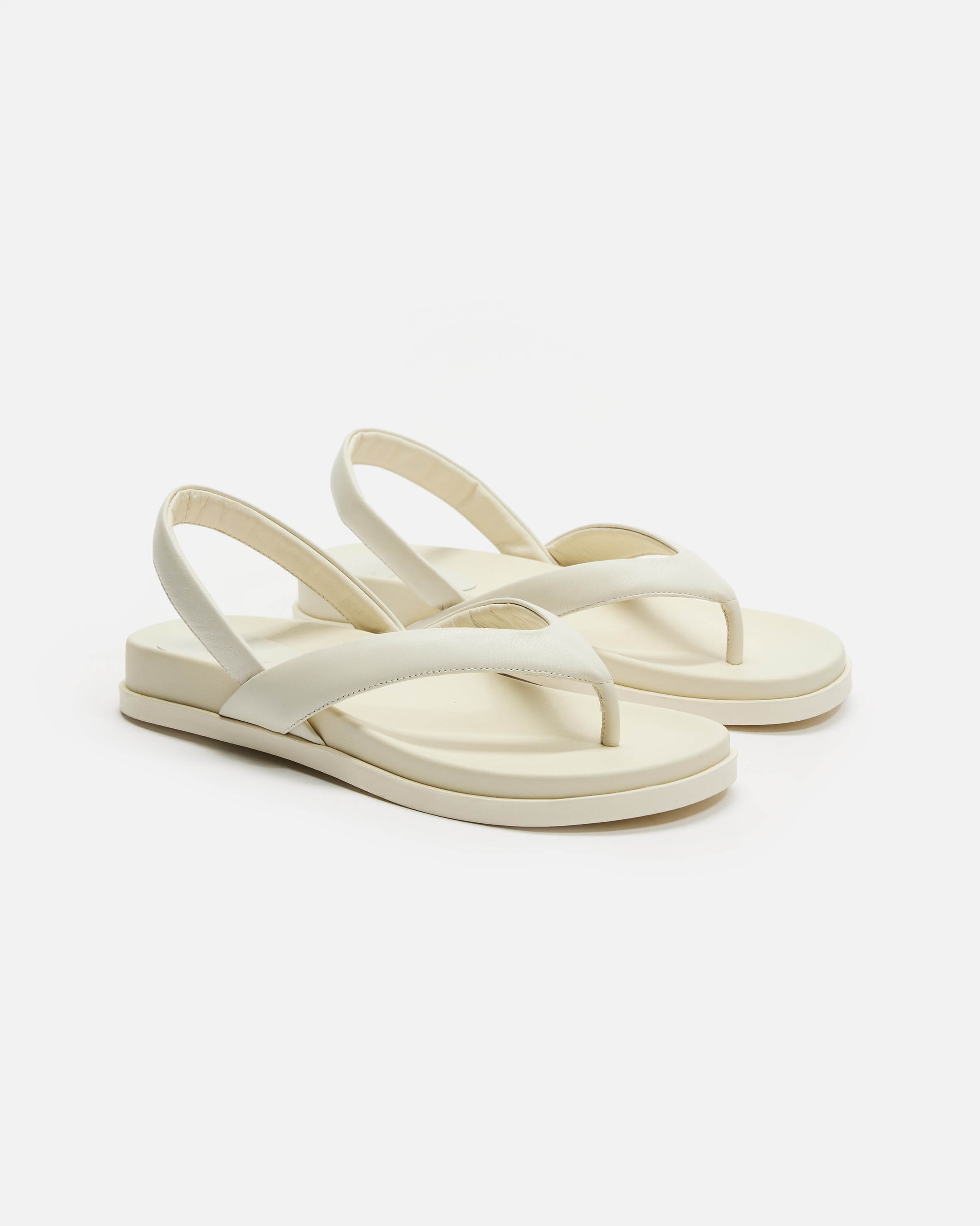 Leather Sling Back Thongs