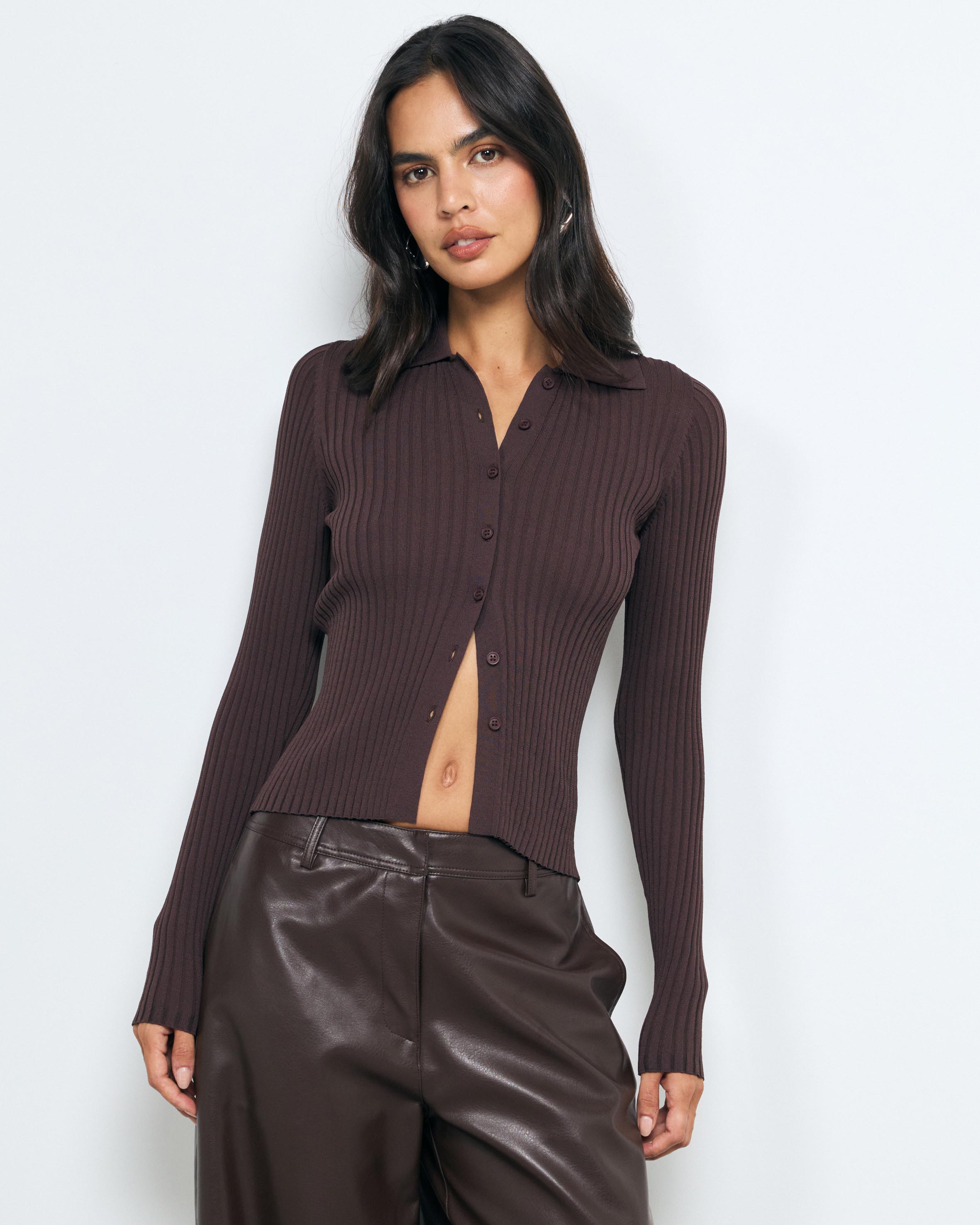 Sia Rib Cardigan