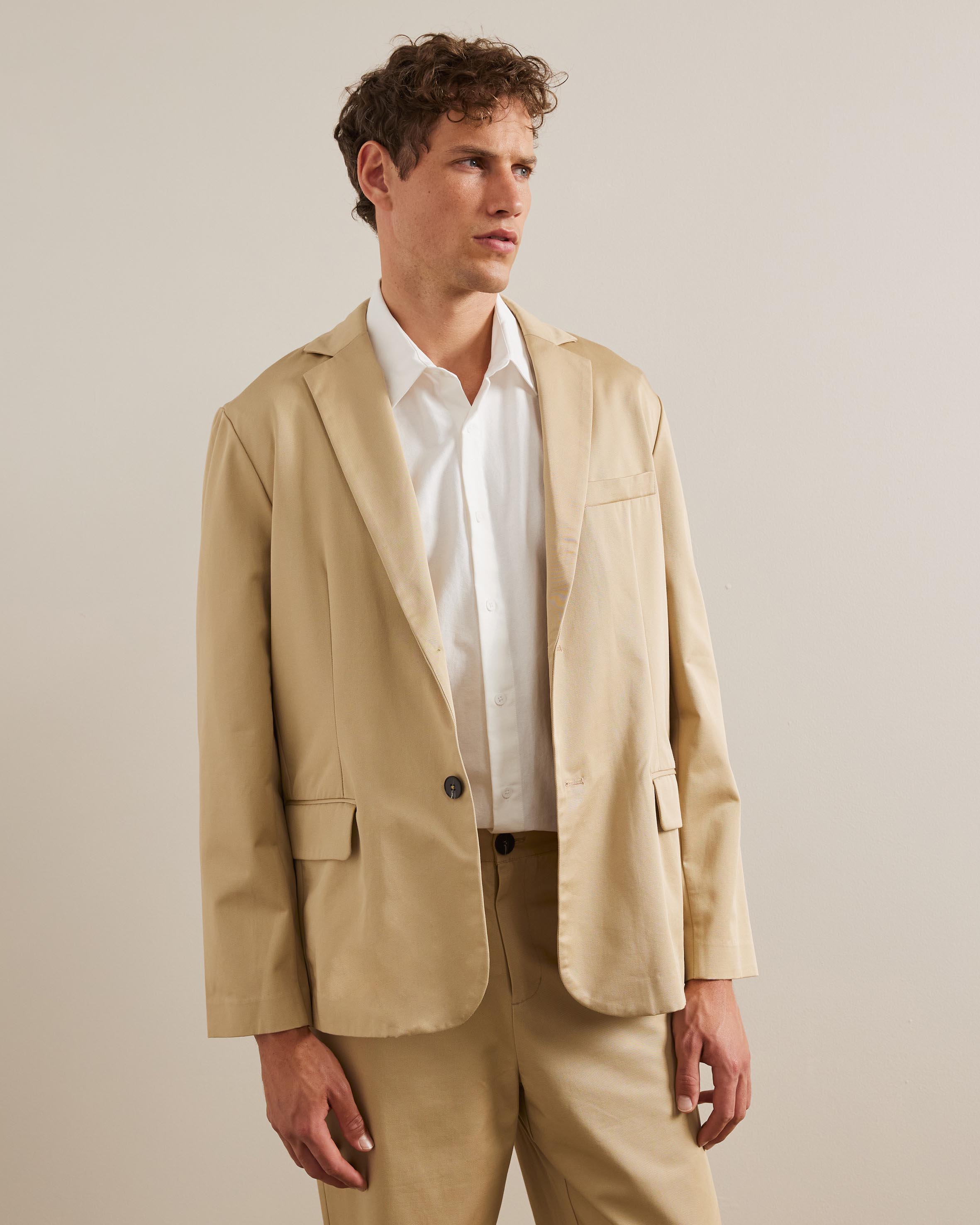 Organic Cotton Travel Blazer