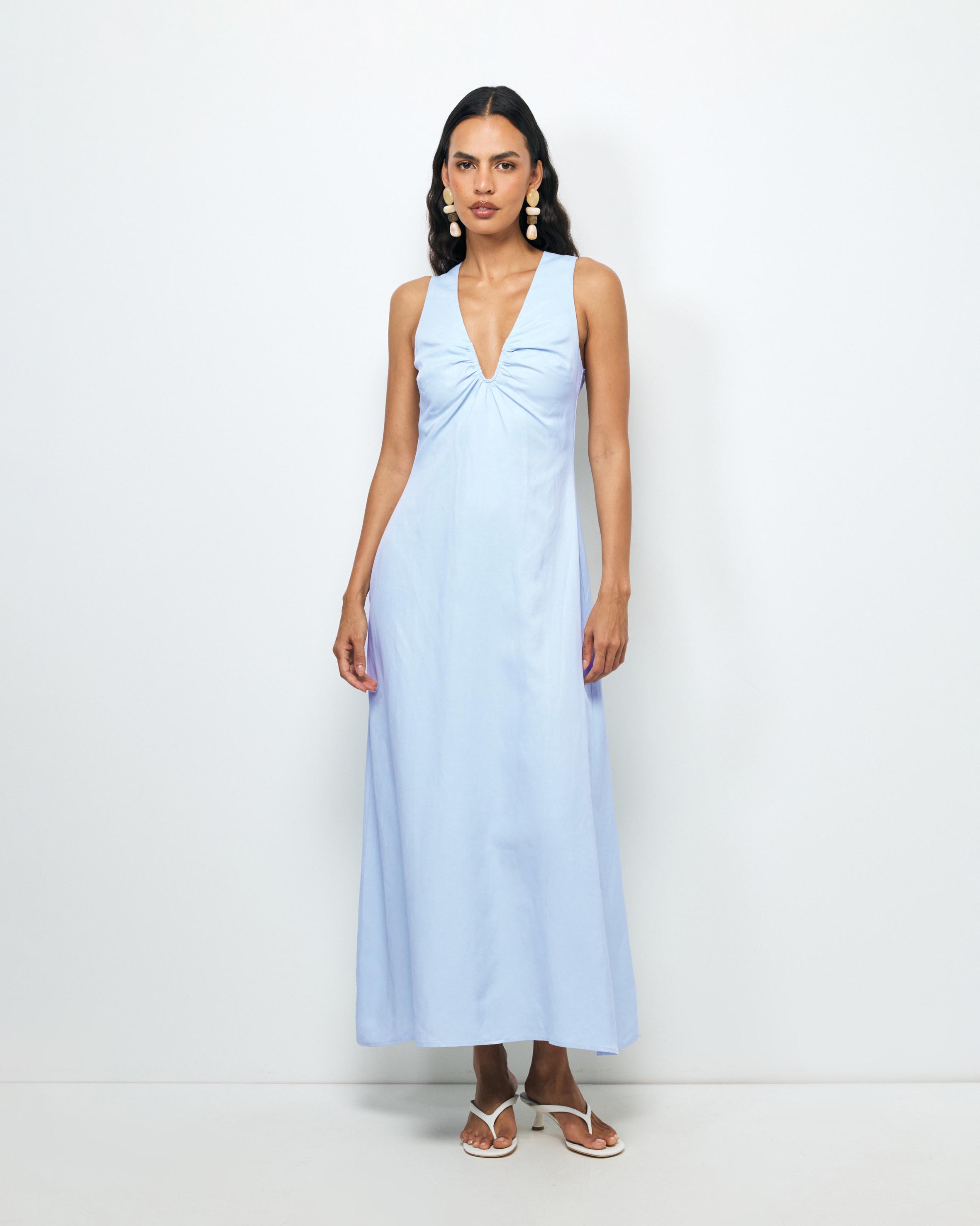 Soma U-Neckline Midi Dress