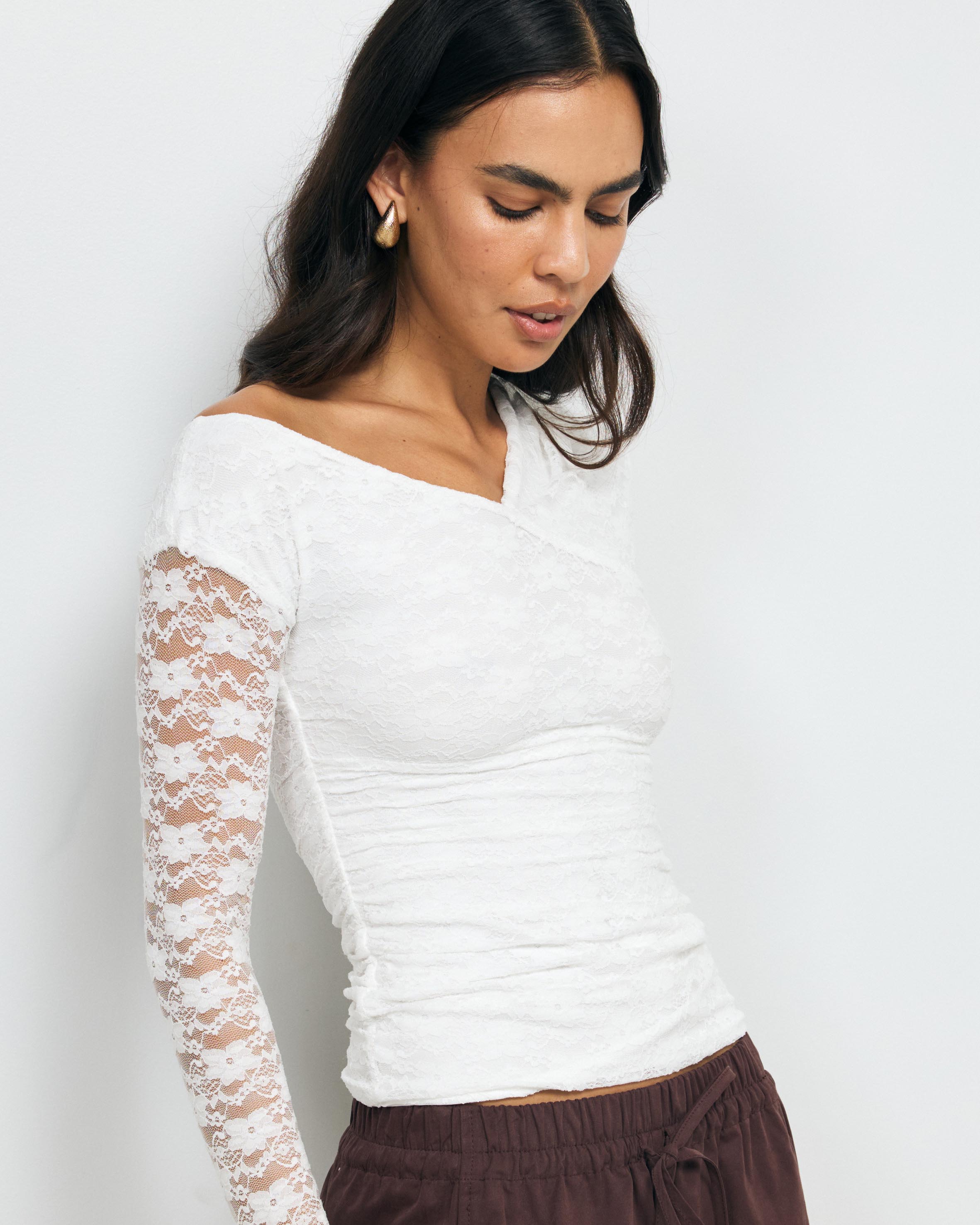 Arielle Off Shoulder Lace Top