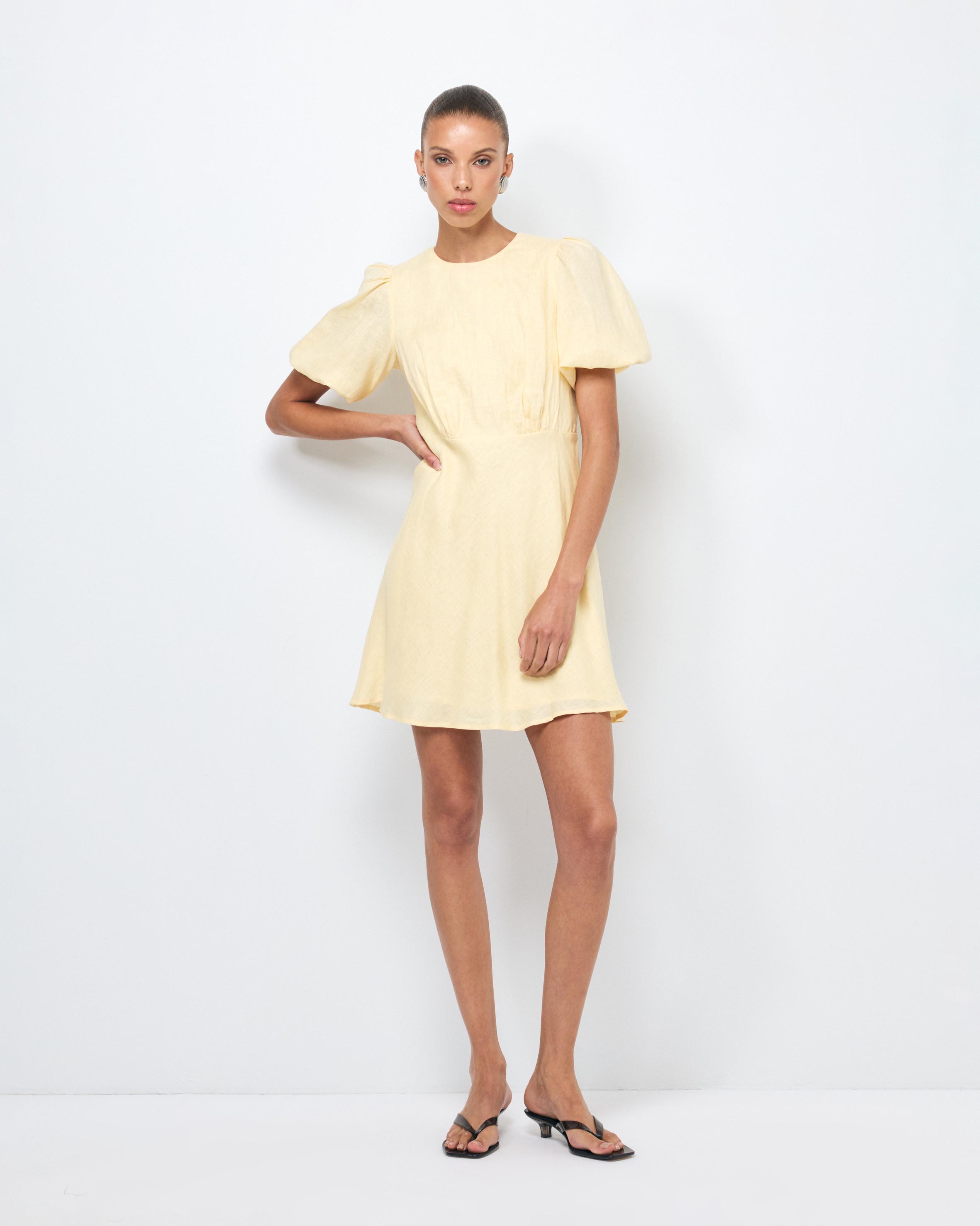 Elowen Linen Mini Dress