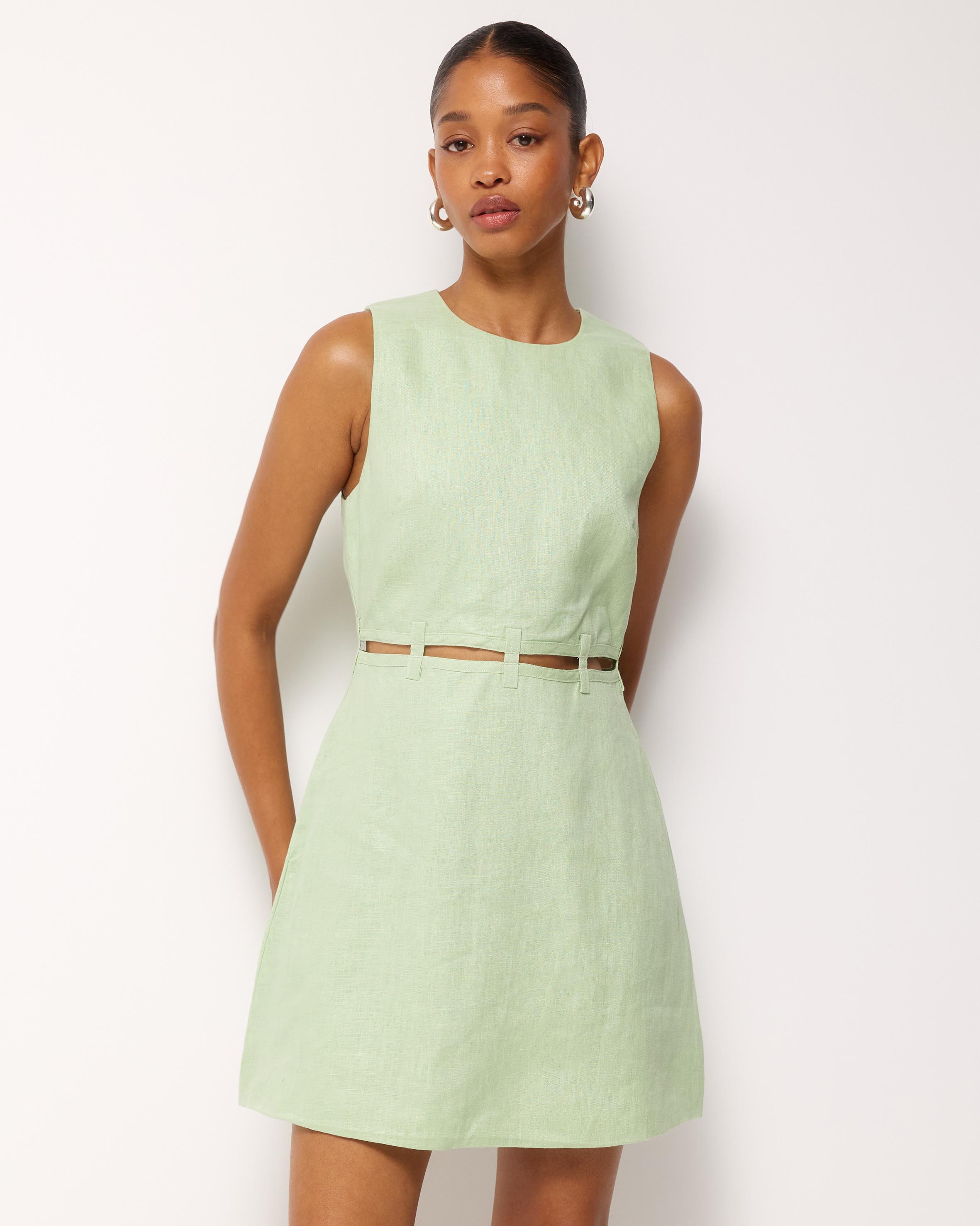 Noa Linen Mini Dress