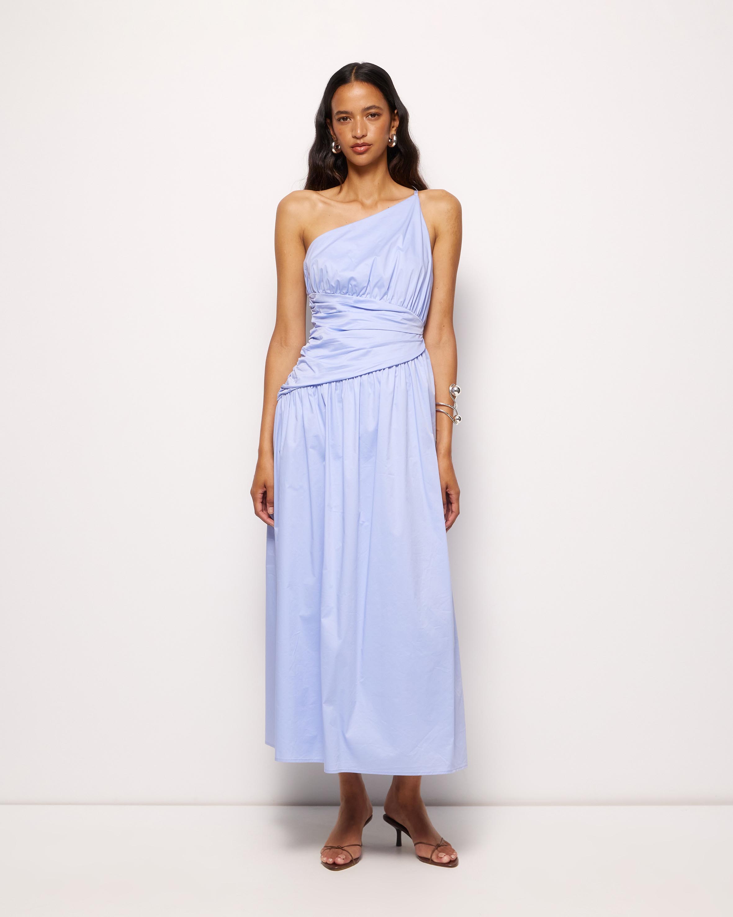 Priya Asymmetric Maxi Dress