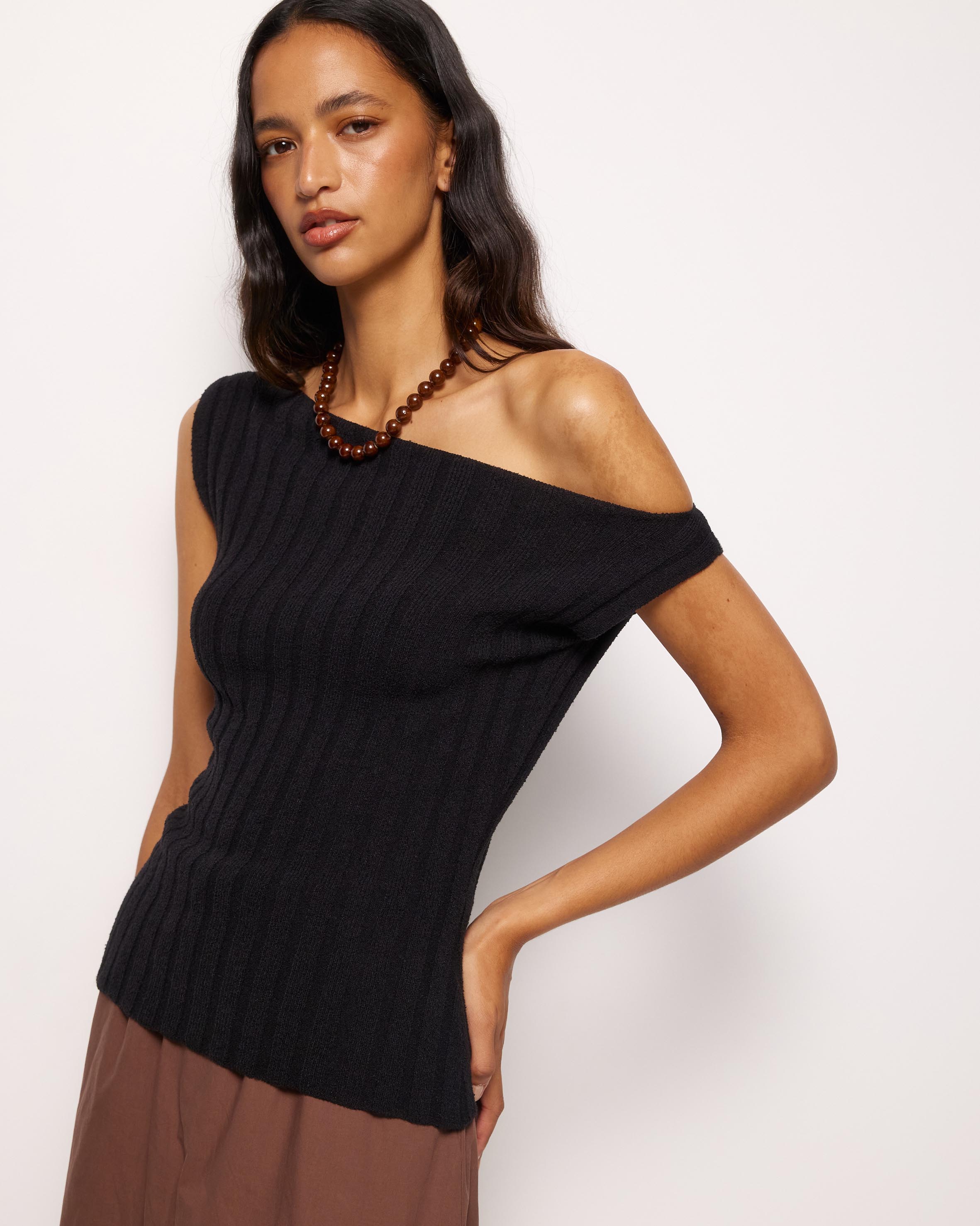 Ari Textured Knit Top