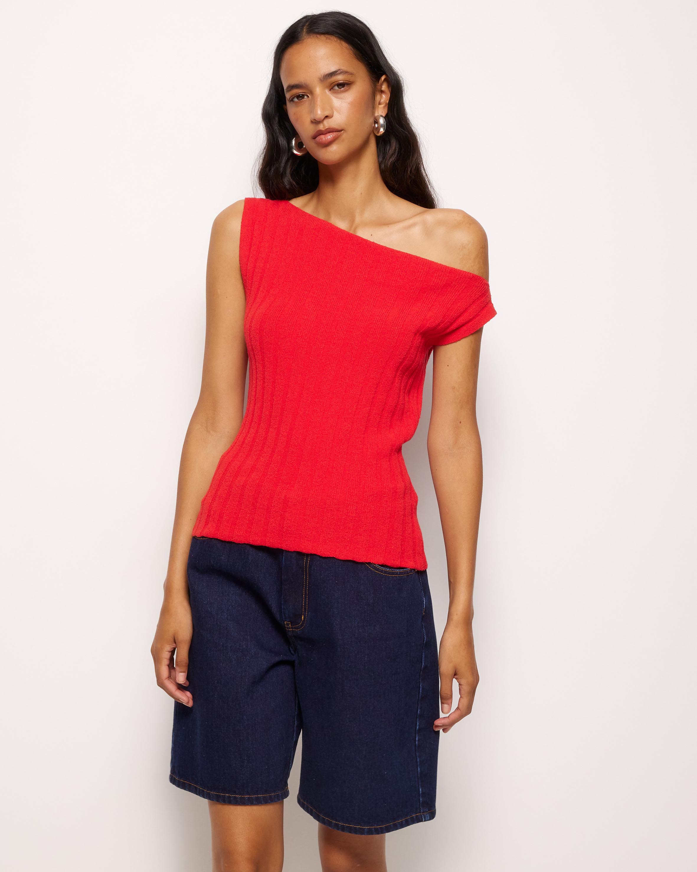 Ari Textured Knit Top