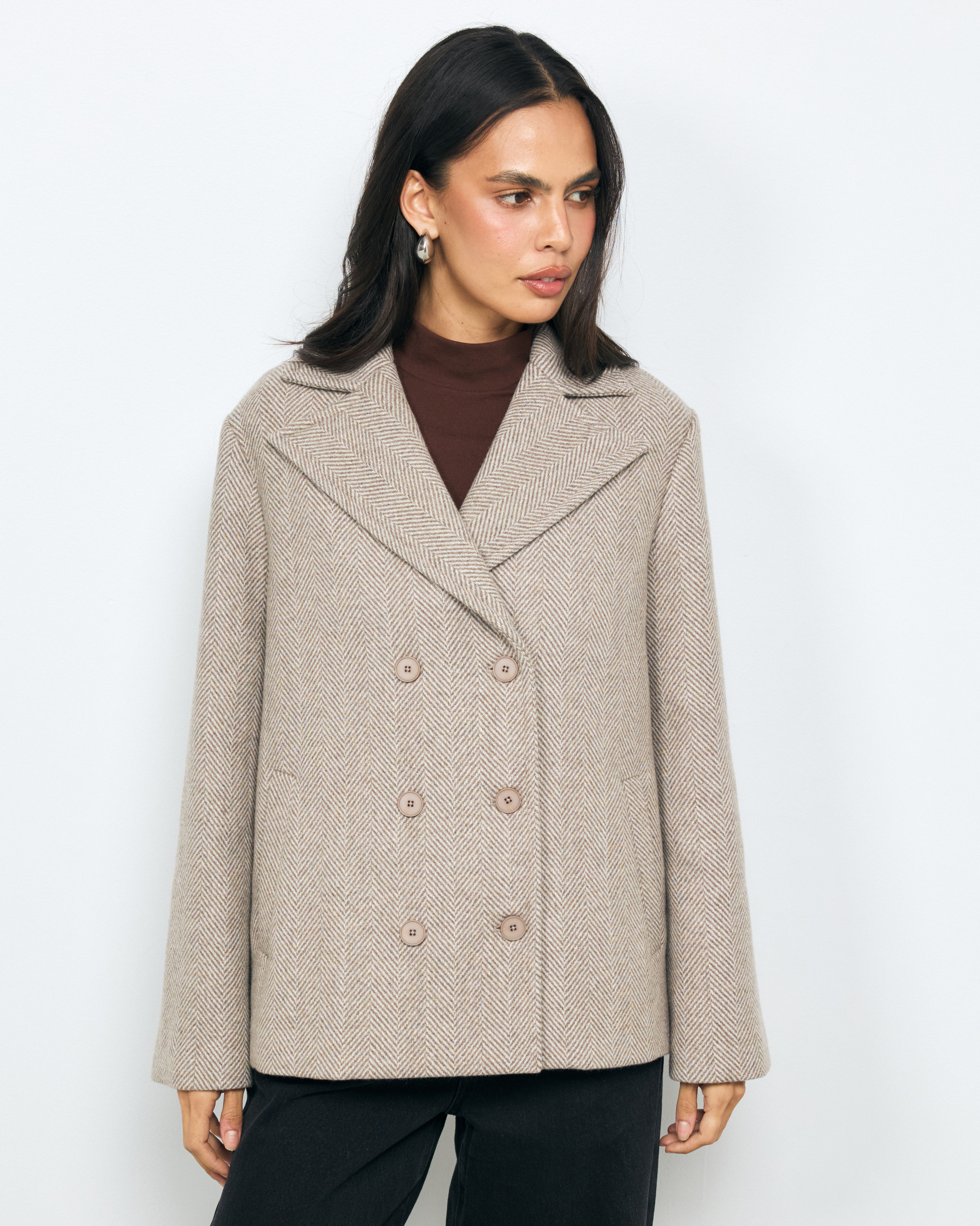 Herringbone Coat