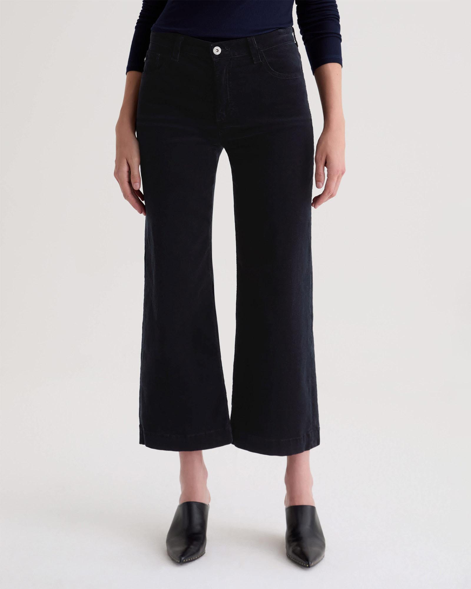 Saige Wide Leg Crop Jeans