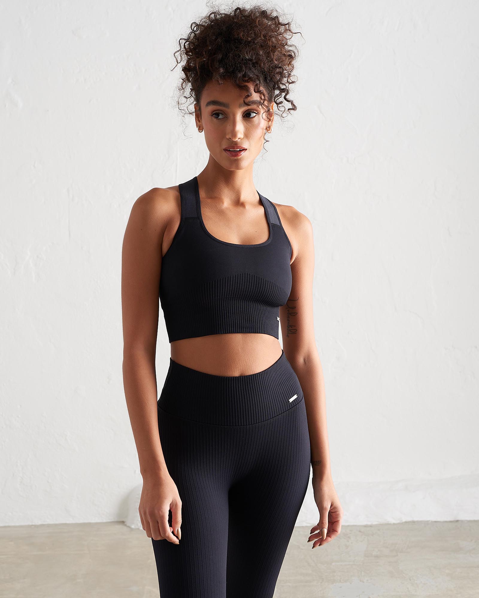 High Support Ribbed Bra