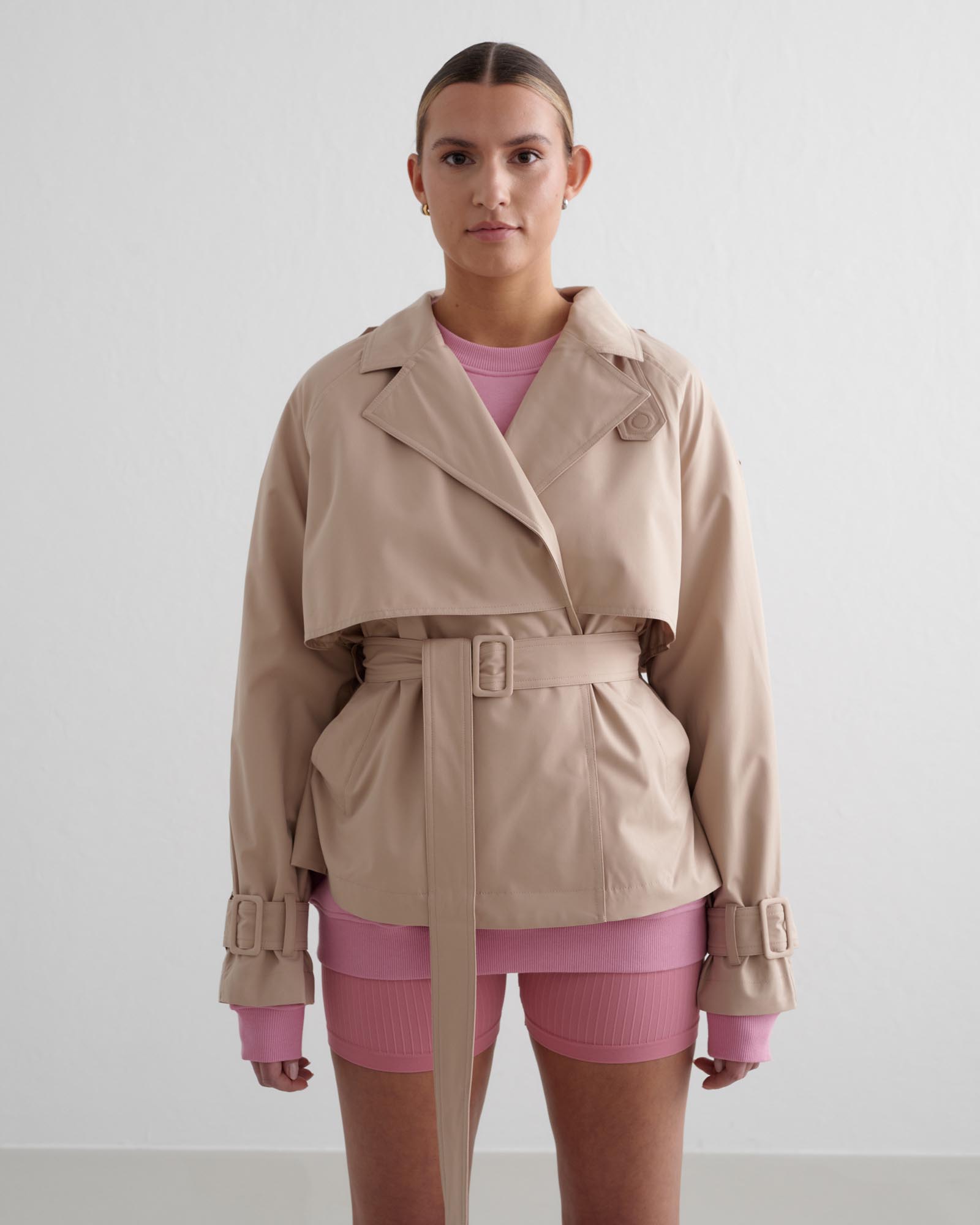 Recycled Tech Trench Coat
