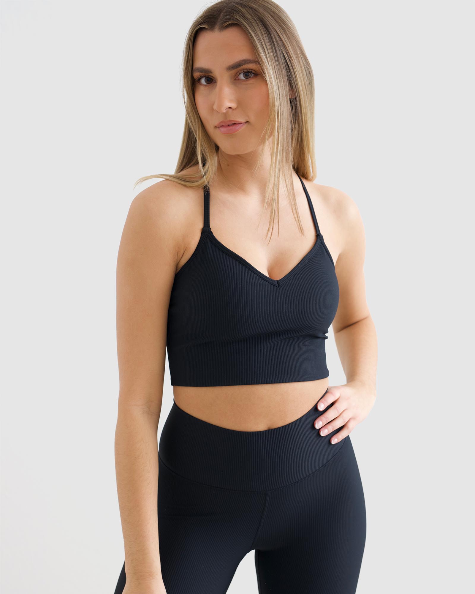 Ribbed Performance Bralette