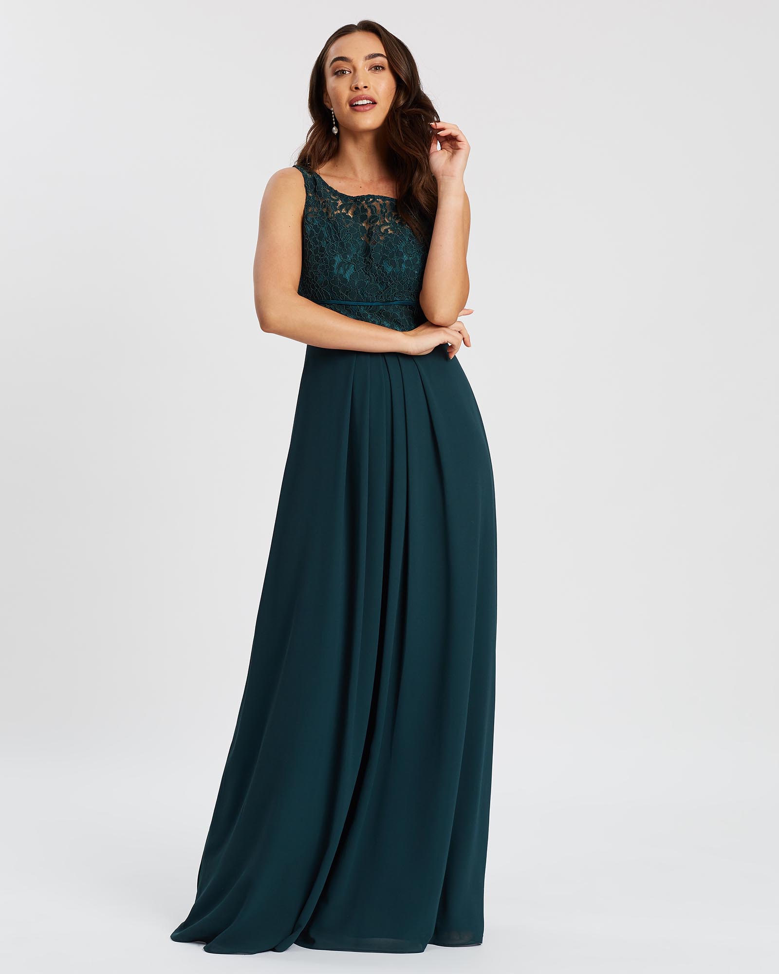 Lace Bateau Dress