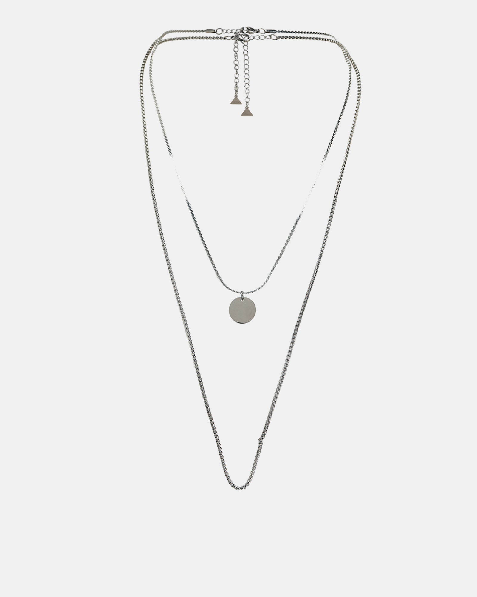 Duolink Stainless Steel Necklace Set