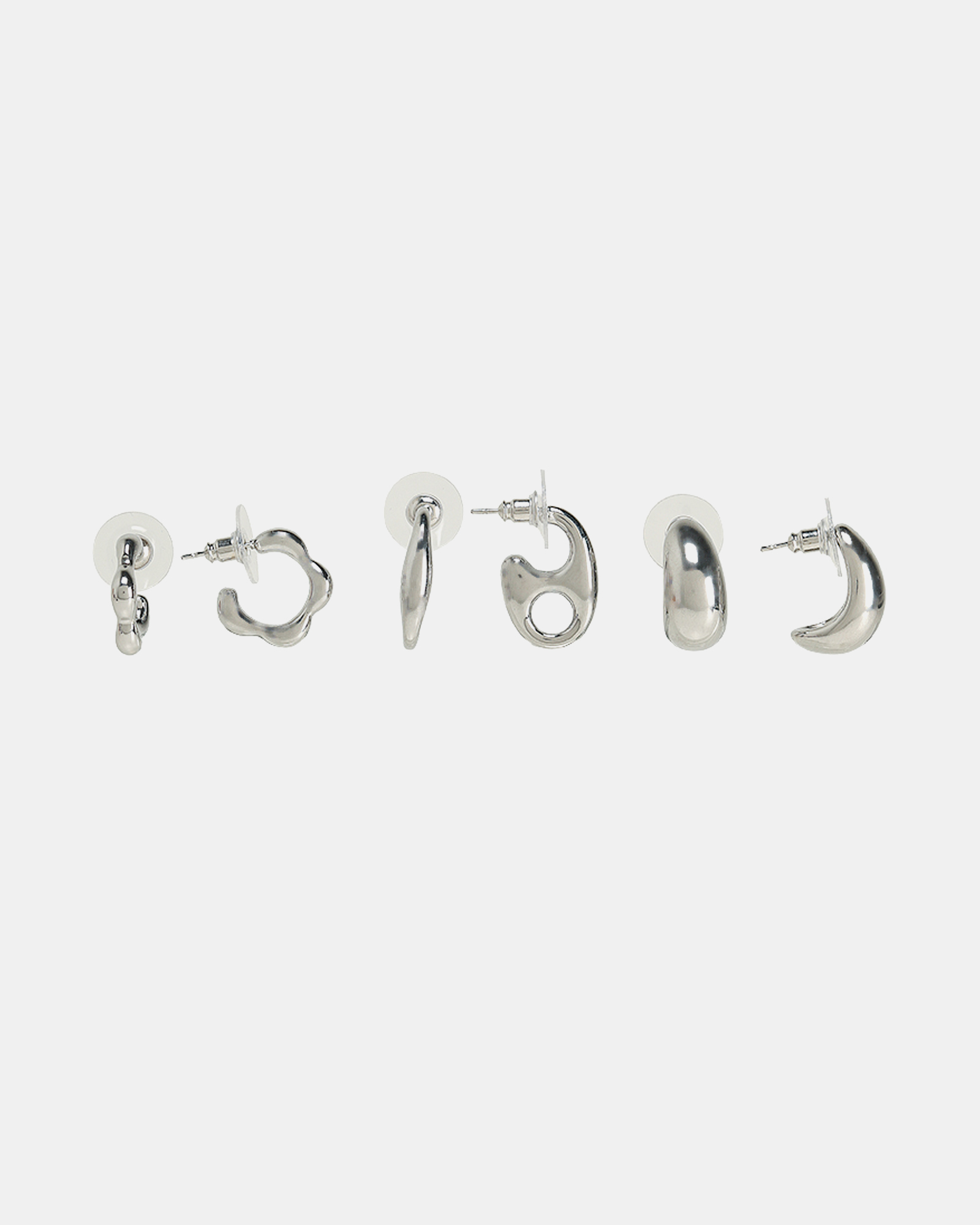 Thallia Multipack Stainless Steel Earrings