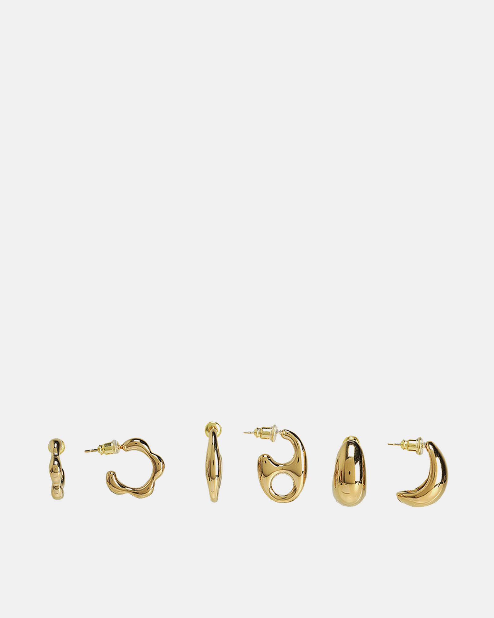 Thallia Multipack Stainless Steel Earrings