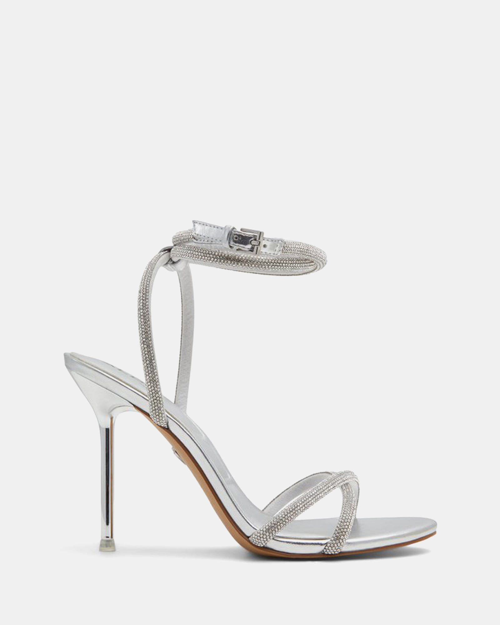 Manaelden Embellished Ankle Strap Heels