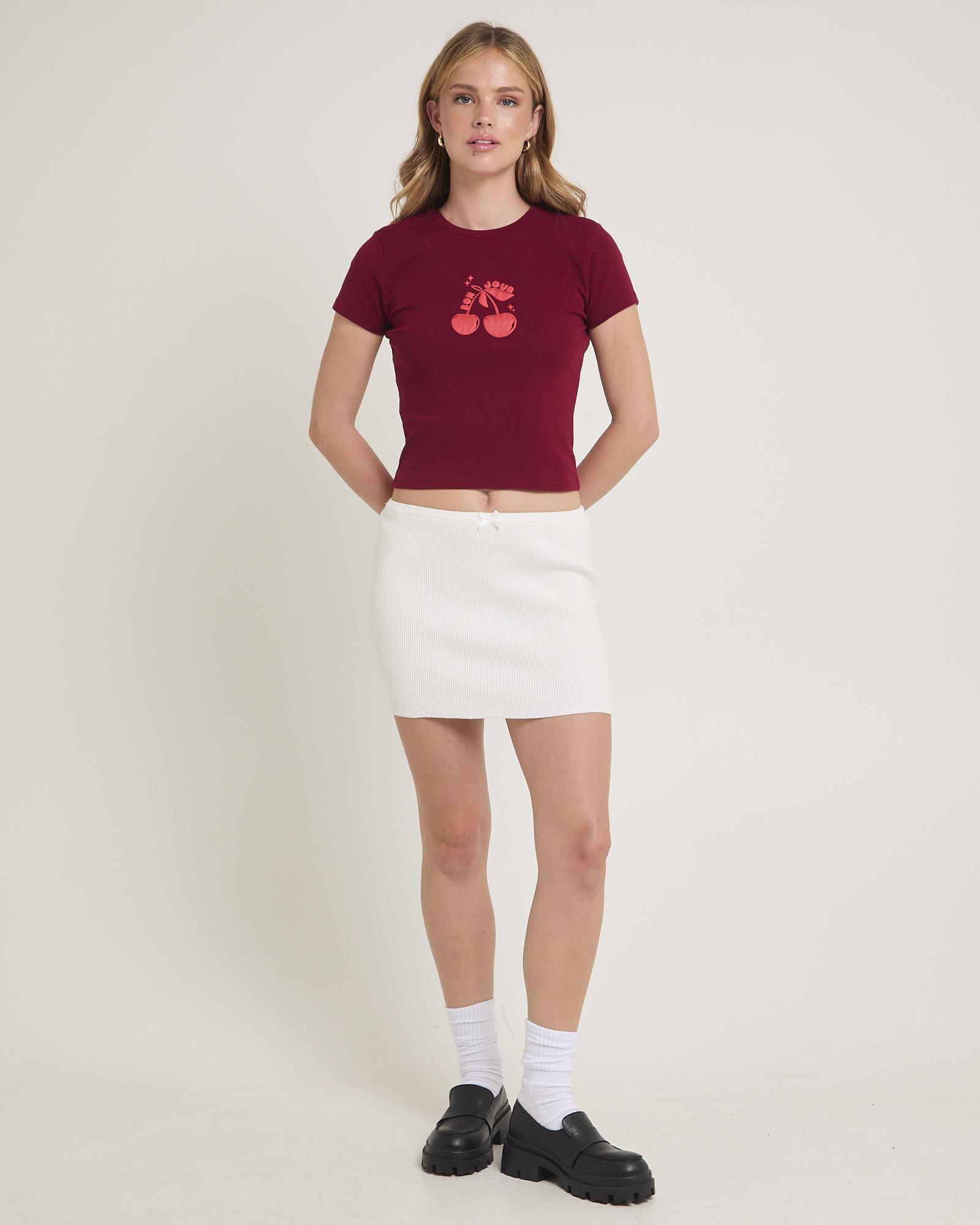 Avalon Knit Mini Skirt