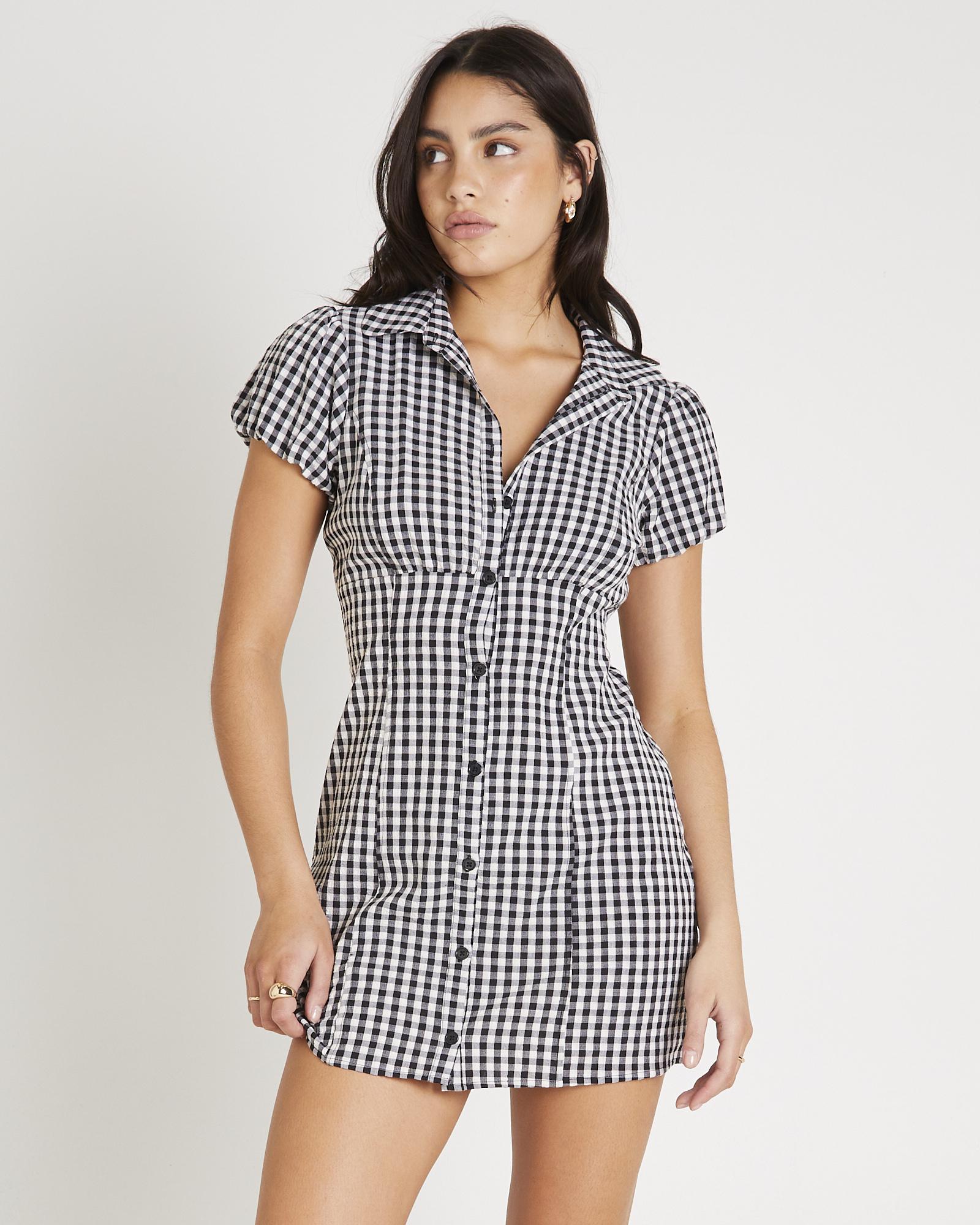 Monica Shirt Mini Dress