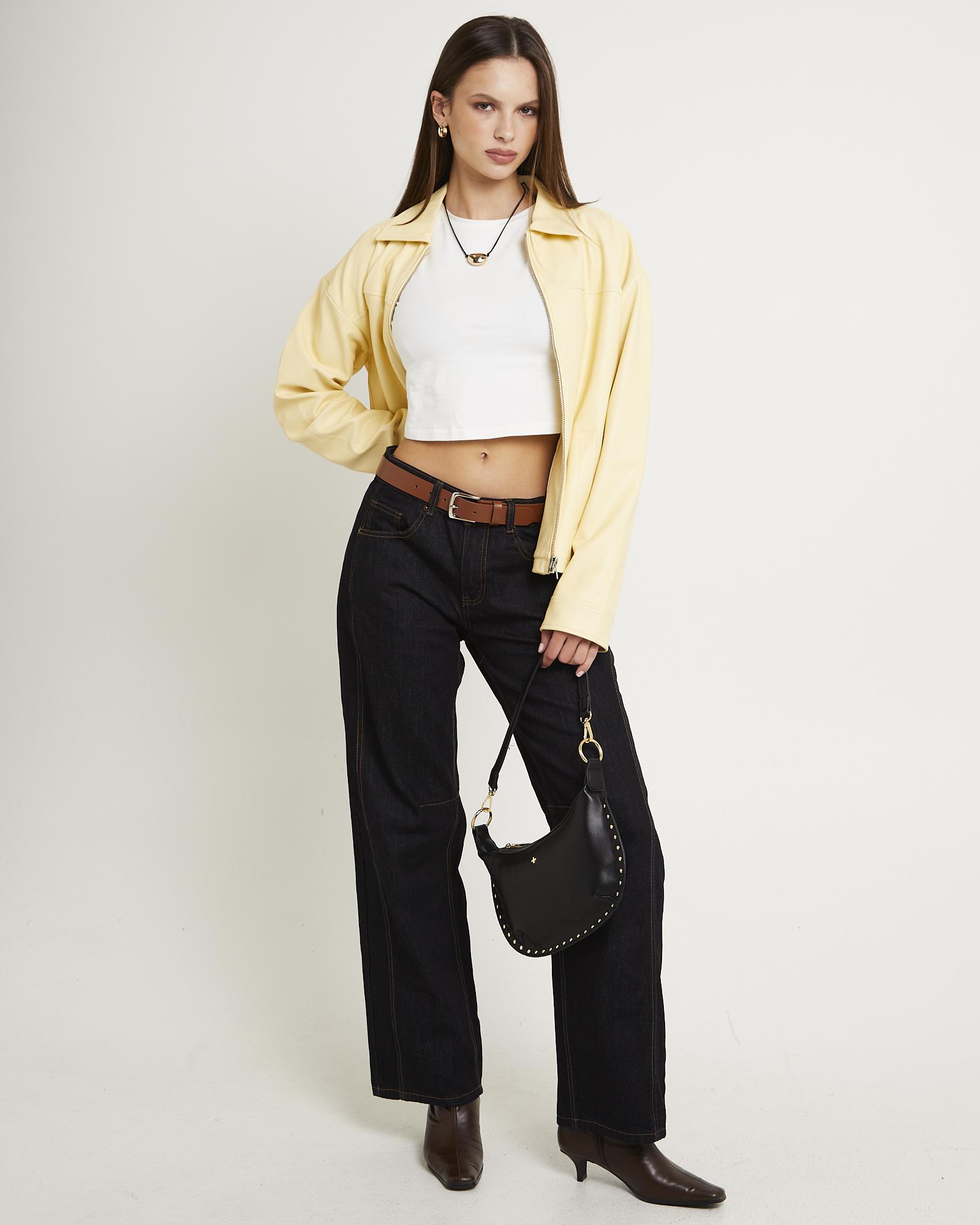 Clara Clean PU Jacket