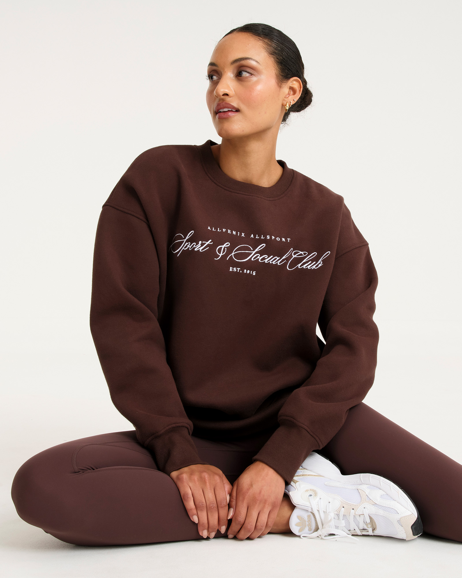 Collegiate Graphic Crew Neck Jumper
