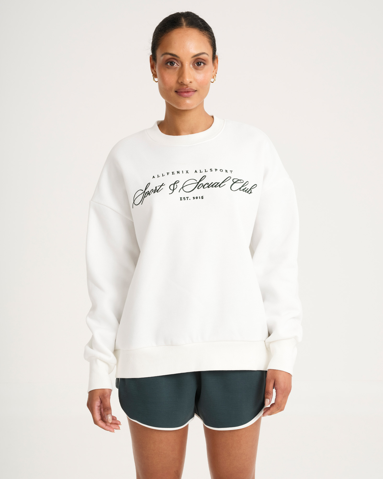 Collegiate Graphic Crew Neck Jumper