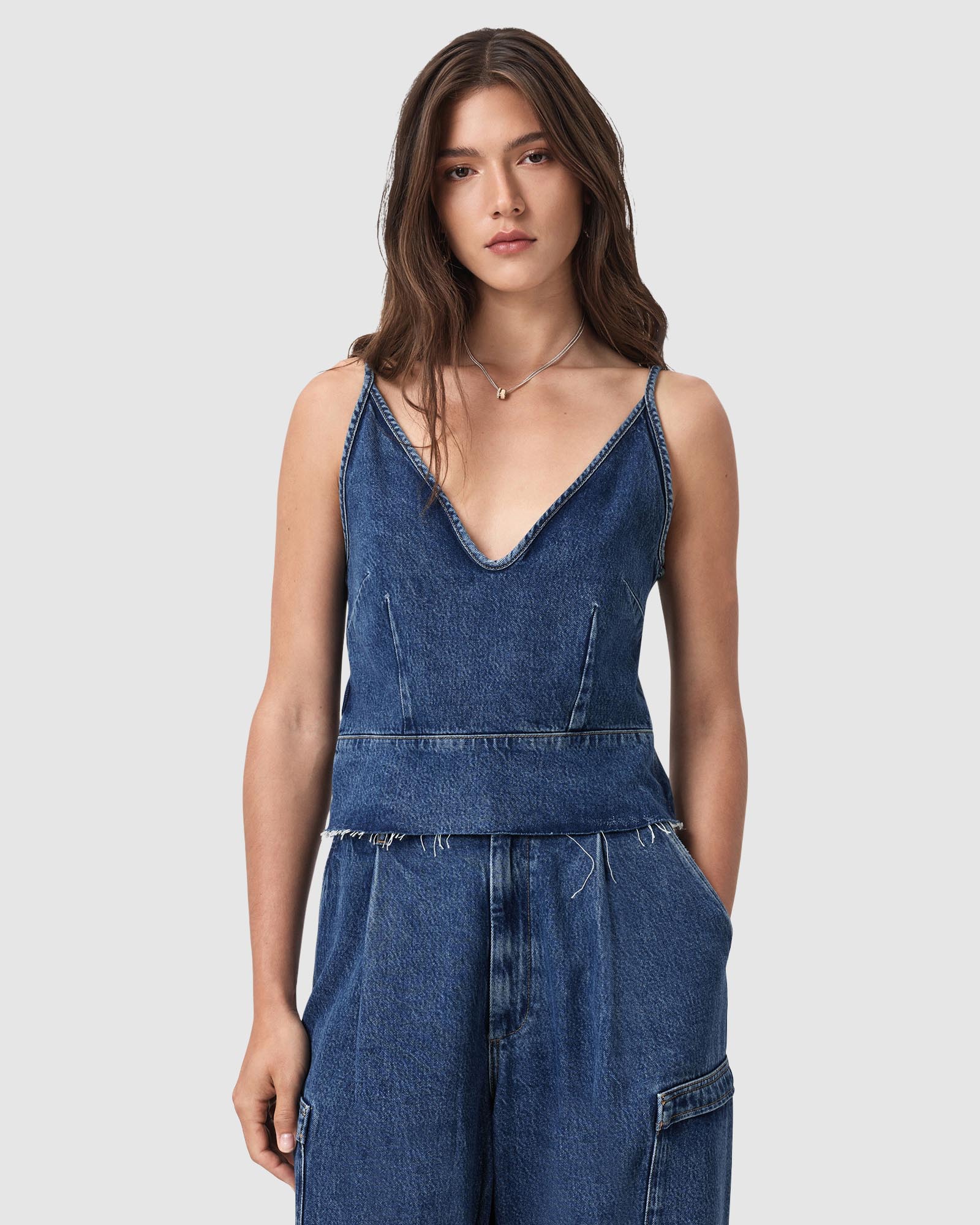 Lilah Denim Top