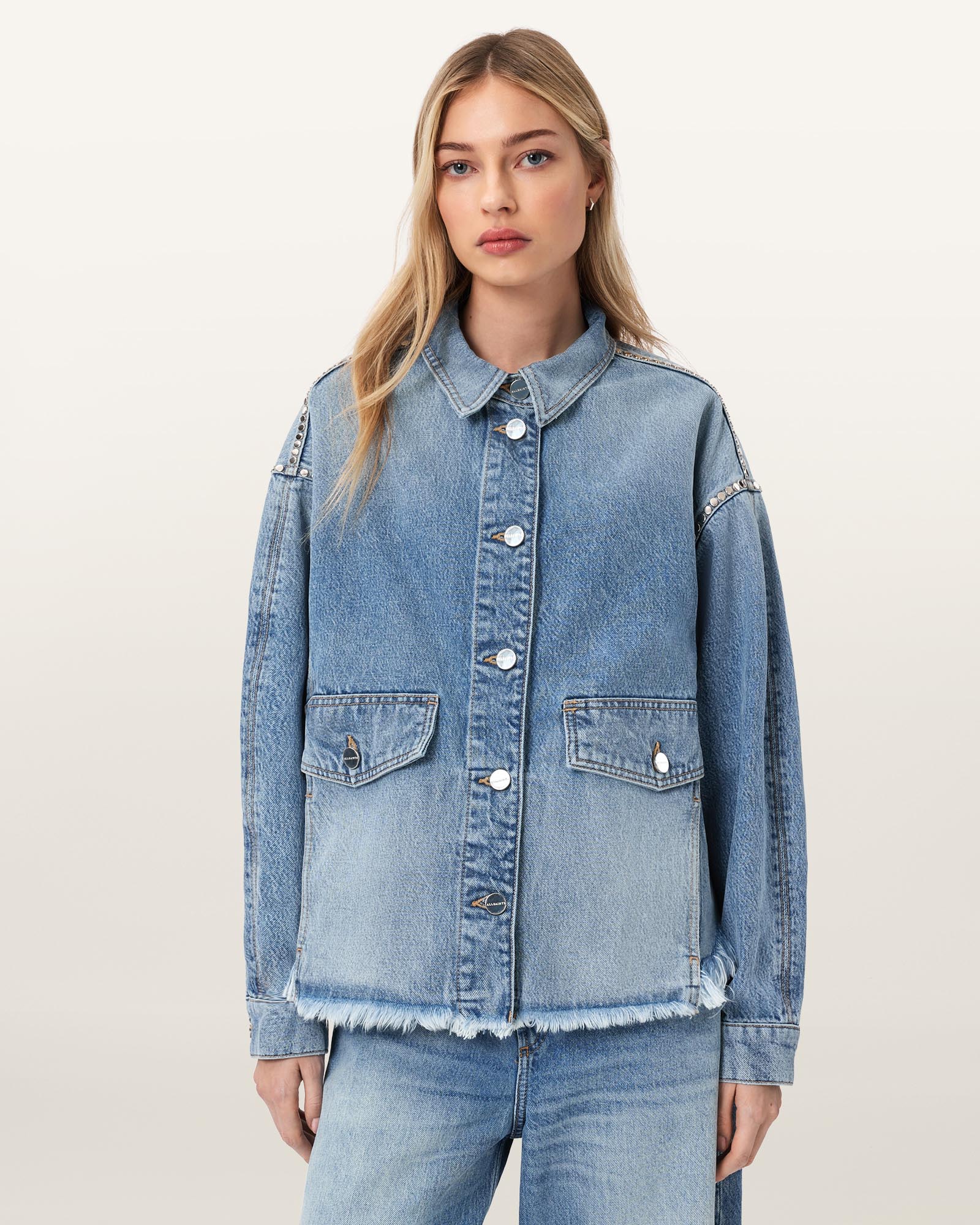 Hettie Stud Shacket