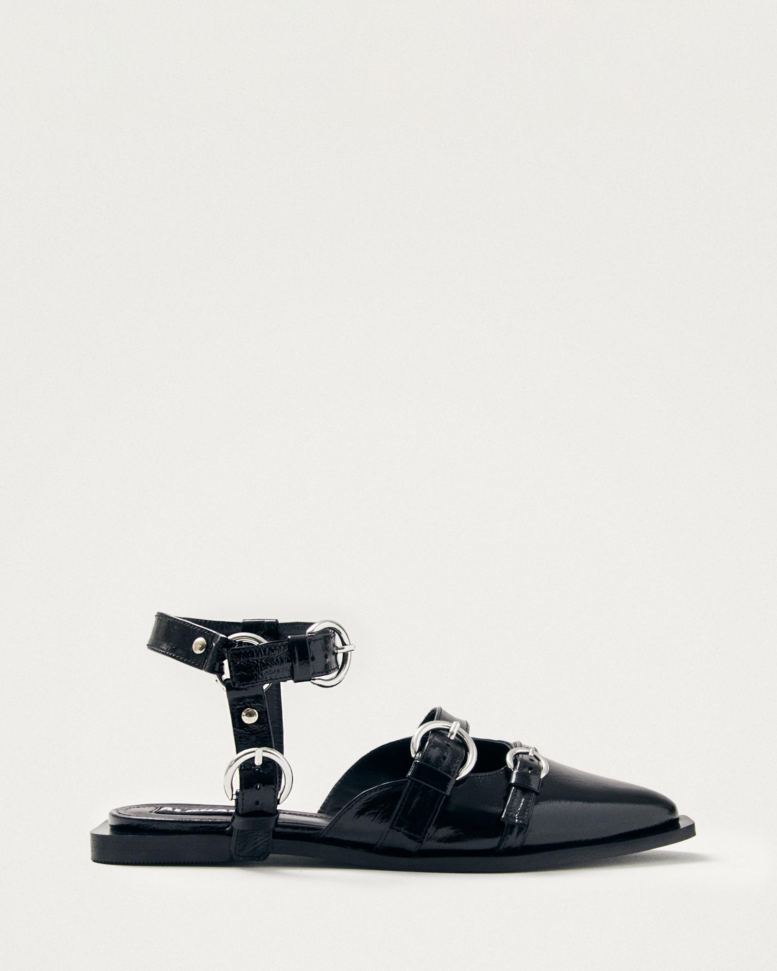 Thalara Leather Ballet Flats