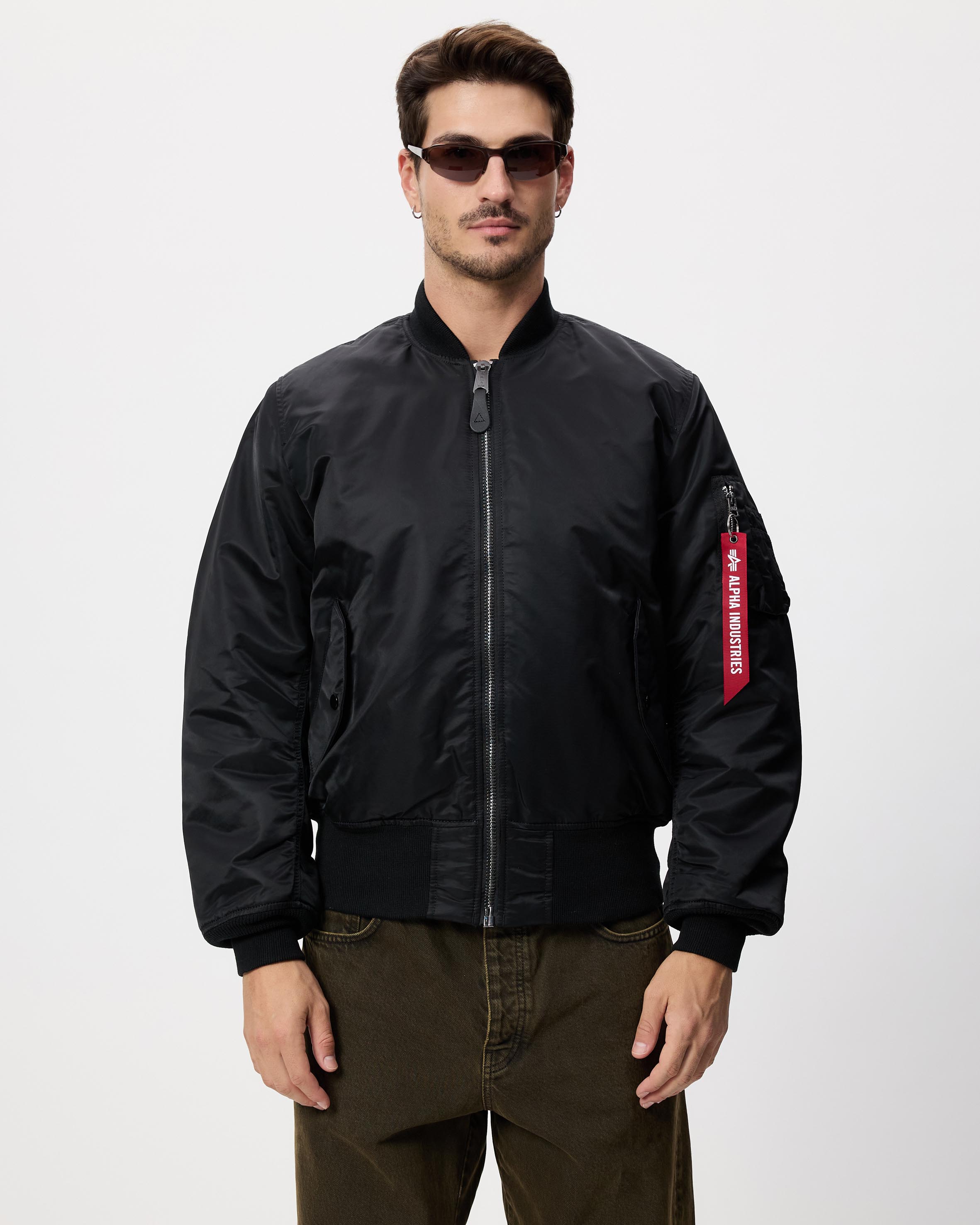 Ma-1 With Gun Metal Lining