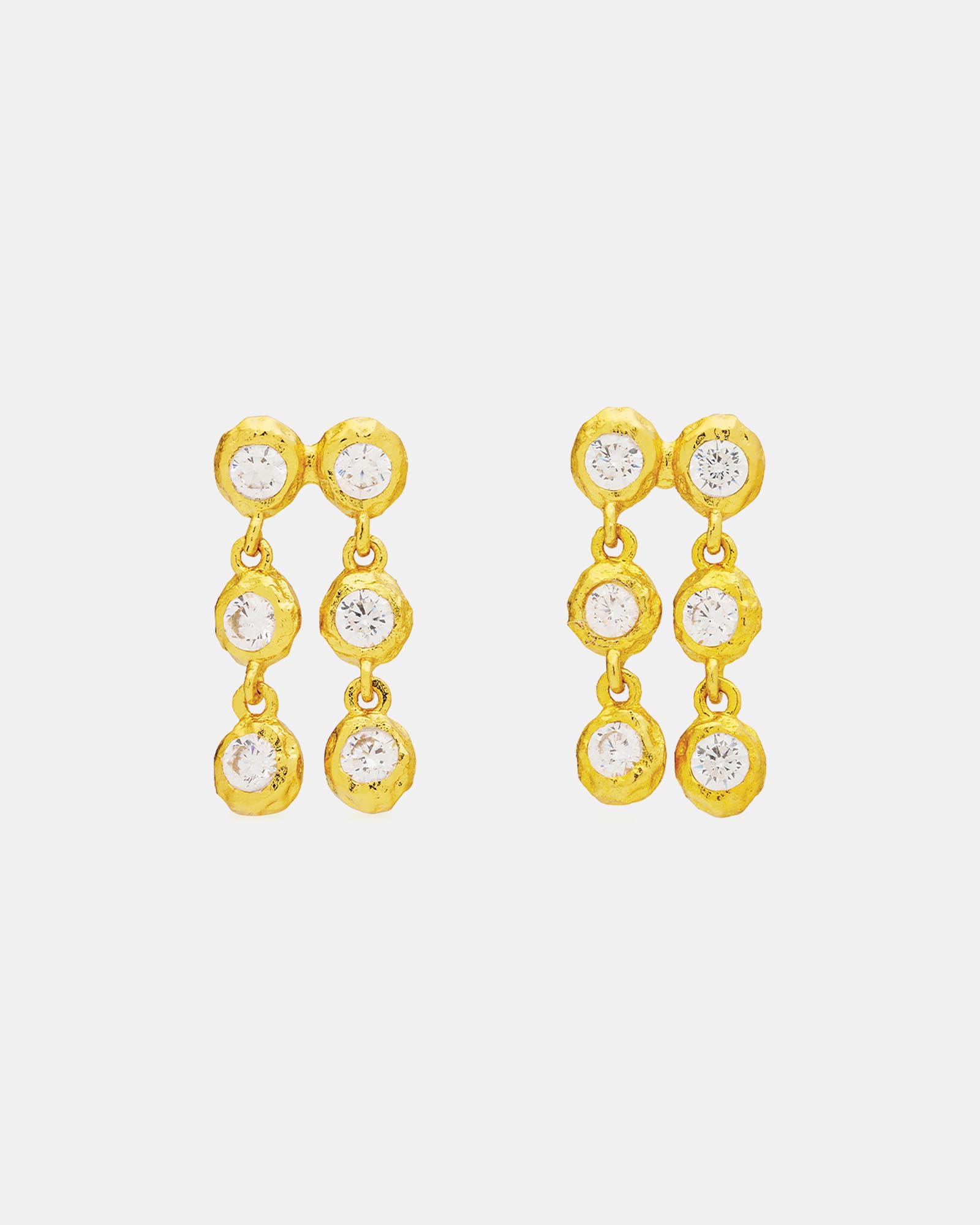Toulouse Earrings in Crystal