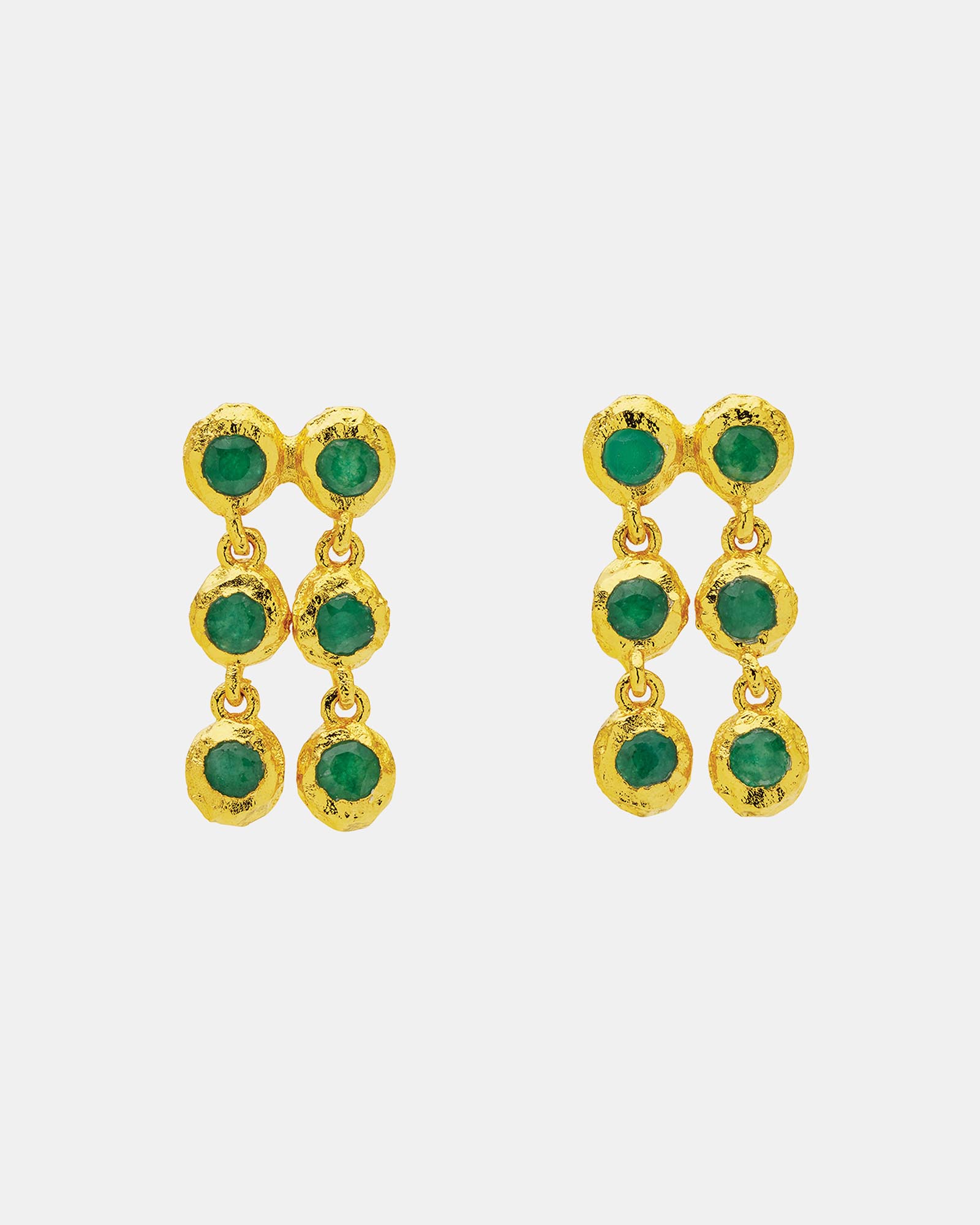 Toulouse Earrings in Green