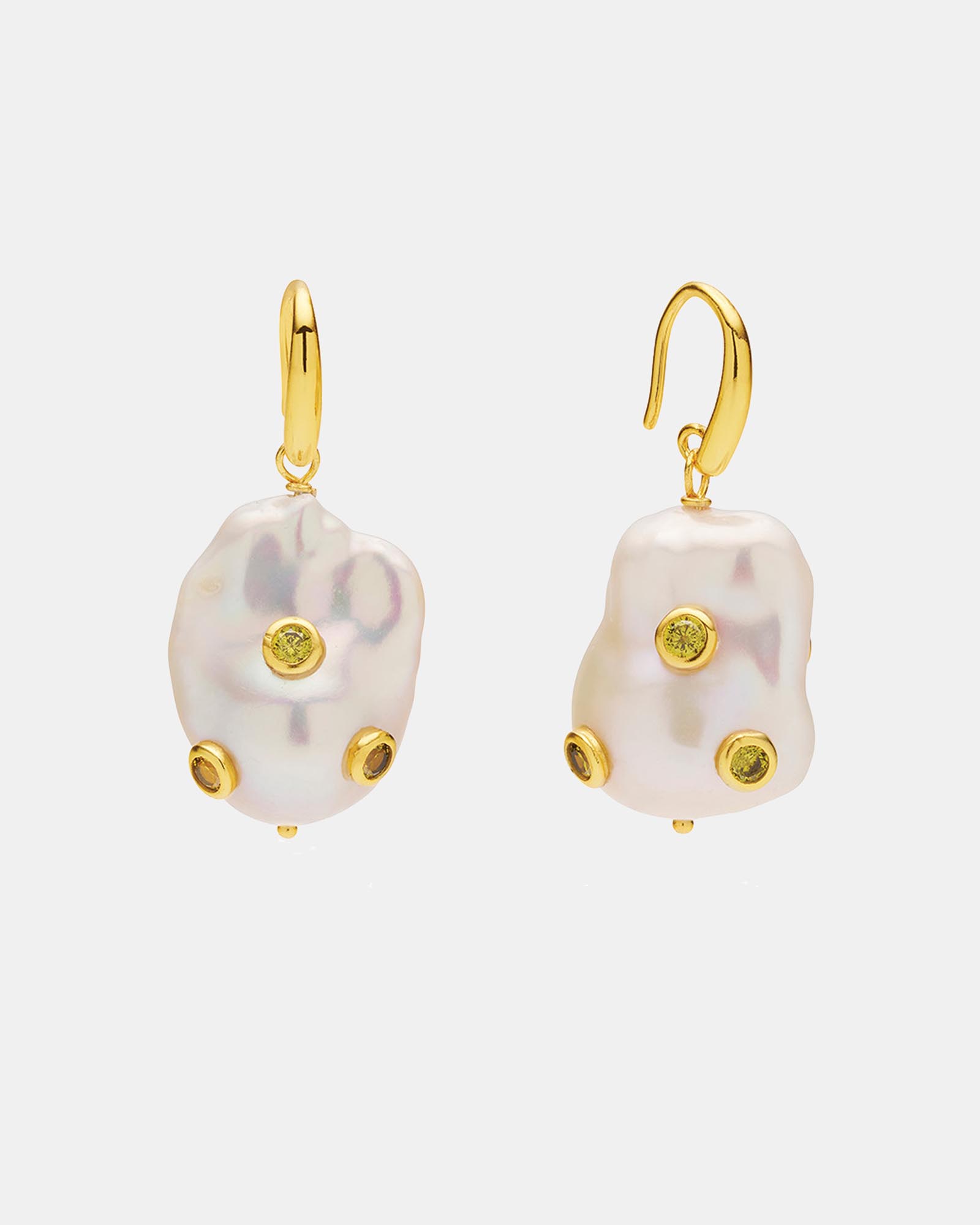 Palermo Earrings in Green