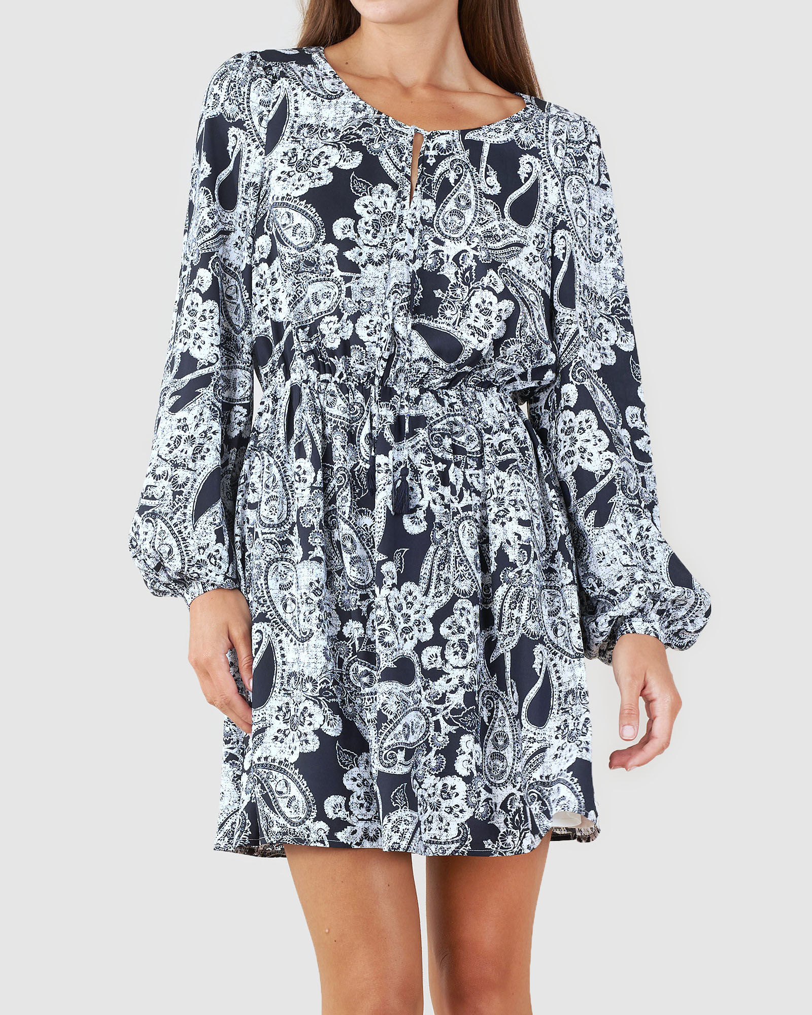 Halena Boho Paisley Dress