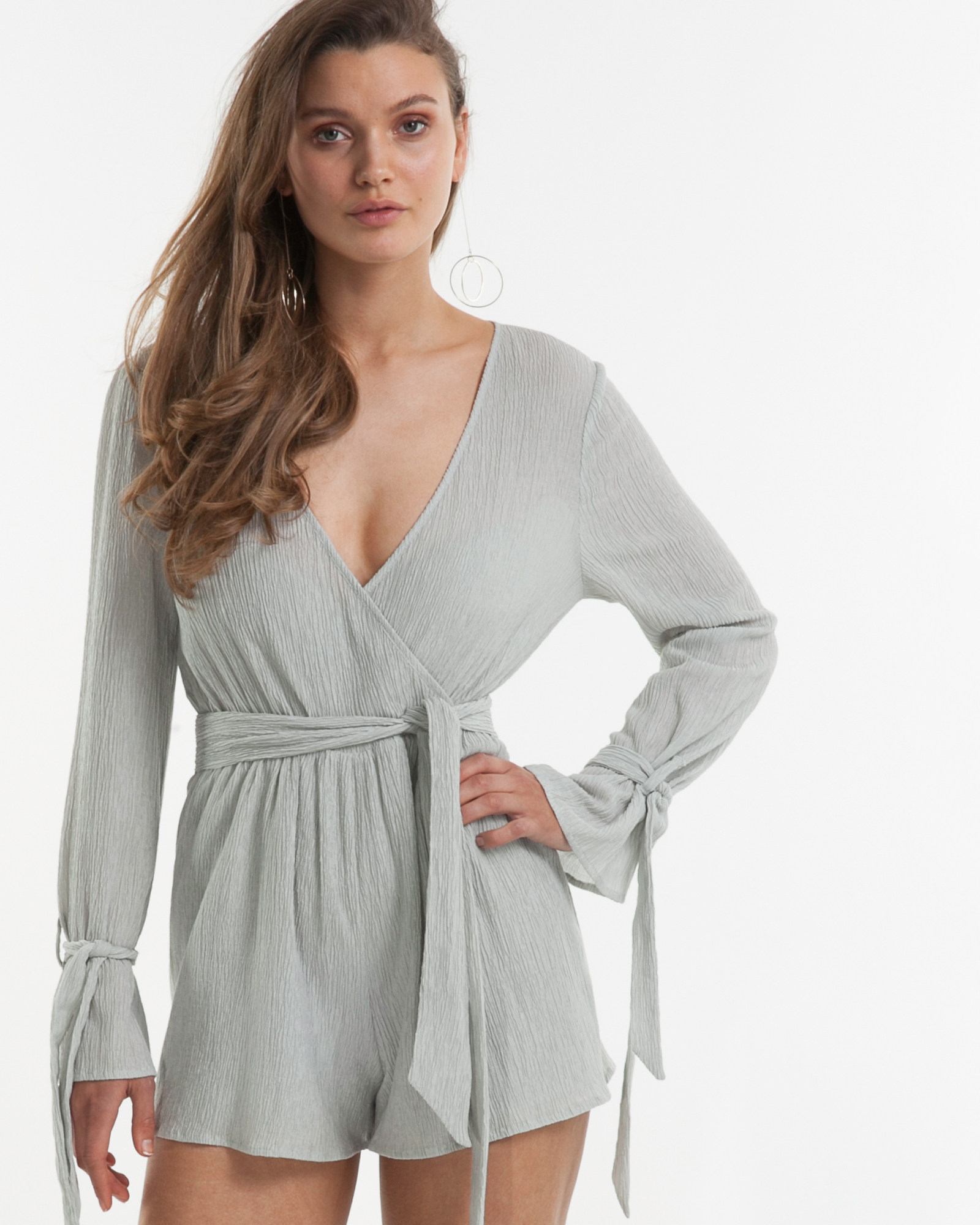 Gaia Long Sleeve Playsuit