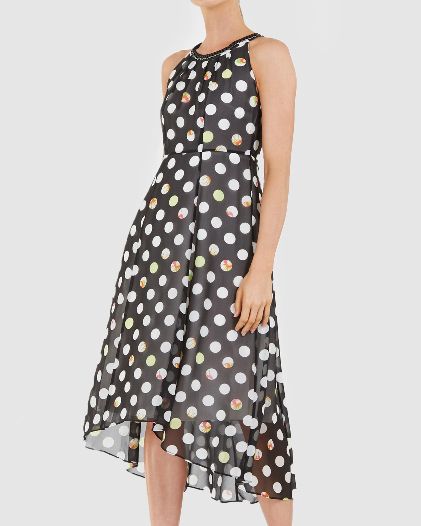 Sabrina Spot Dress