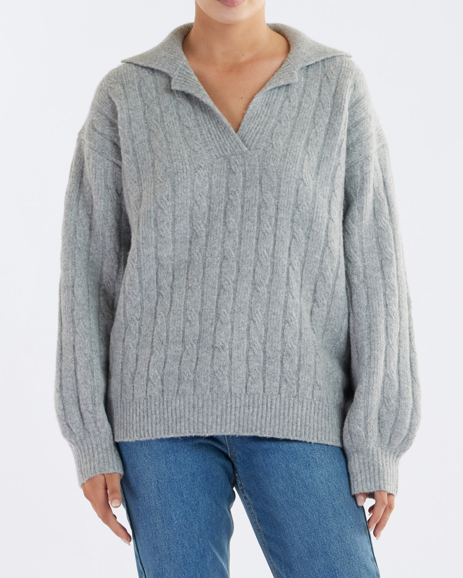 Etienne Cable Knit Jumper